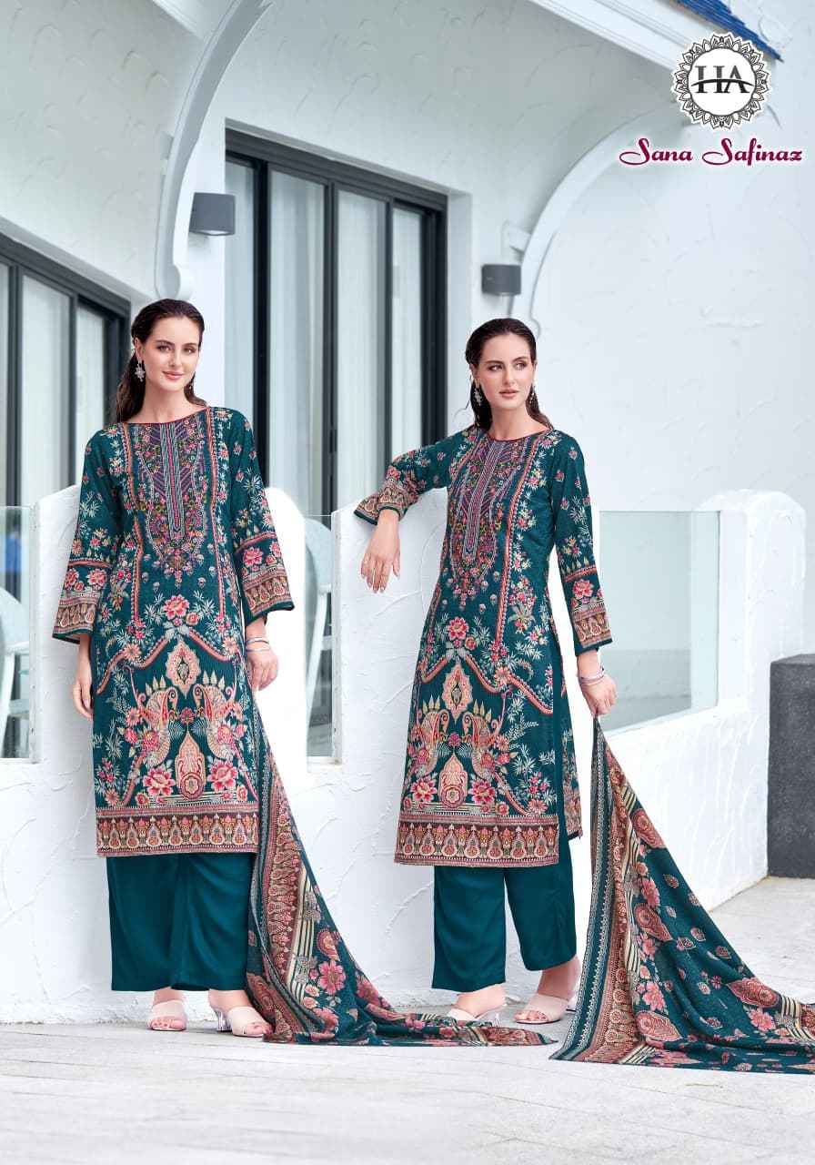 Harshit Fashion Sana Safinaz Cotton Dress Material 8 pcs Catalogue