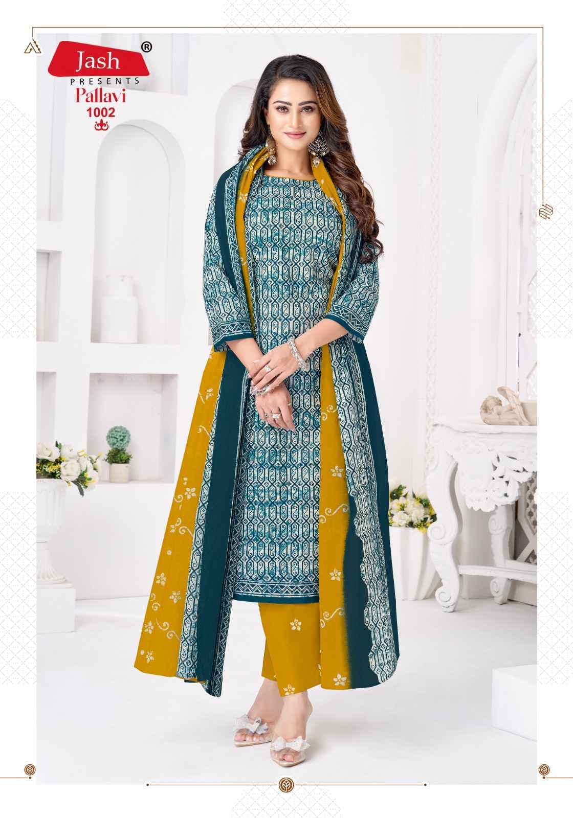 Jash Pallavi Vol 1 Cotton Dress Material 10 pcs Catalogue