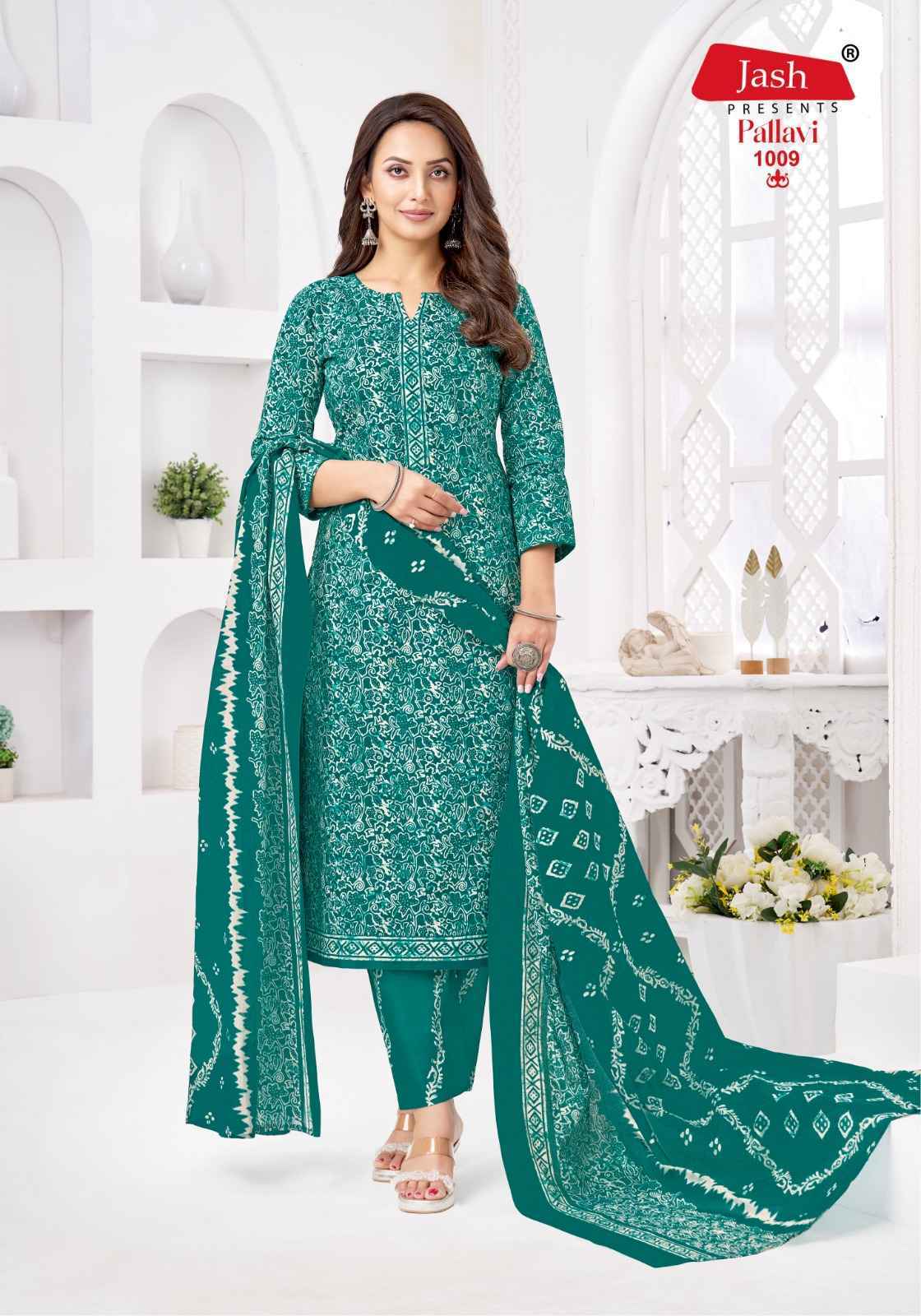 Jash Pallavi Vol 1 Cotton Dress Material 10 pcs Catalogue