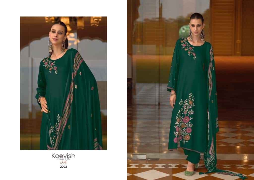 Kaavish Noor Viscouse Pashmina Dress Material 4 pcs Catalogue