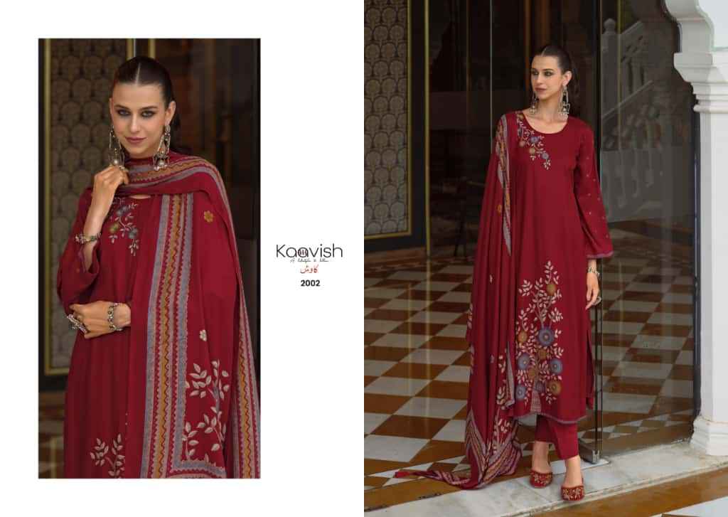 Kaavish Noor Viscouse Pashmina Dress Material 4 pcs Catalogue