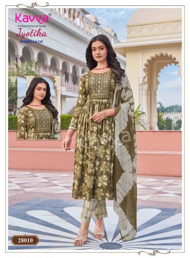 Kavya Jyotika Vol 28 Capsule Kurti Combo 10 pcs Catalogue