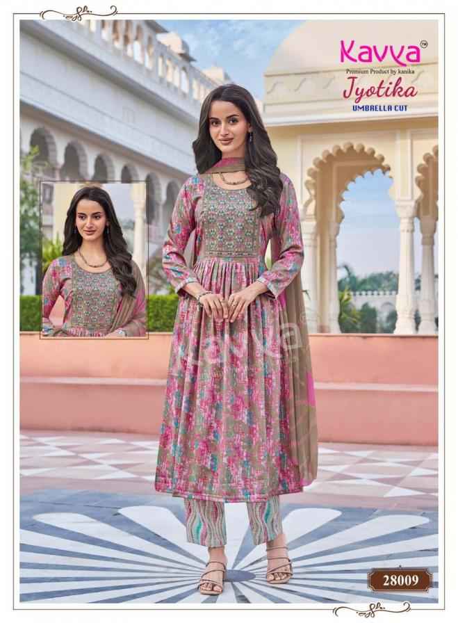 Kavya Jyotika Vol 28 Capsule Kurti Combo 10 pcs Catalogue