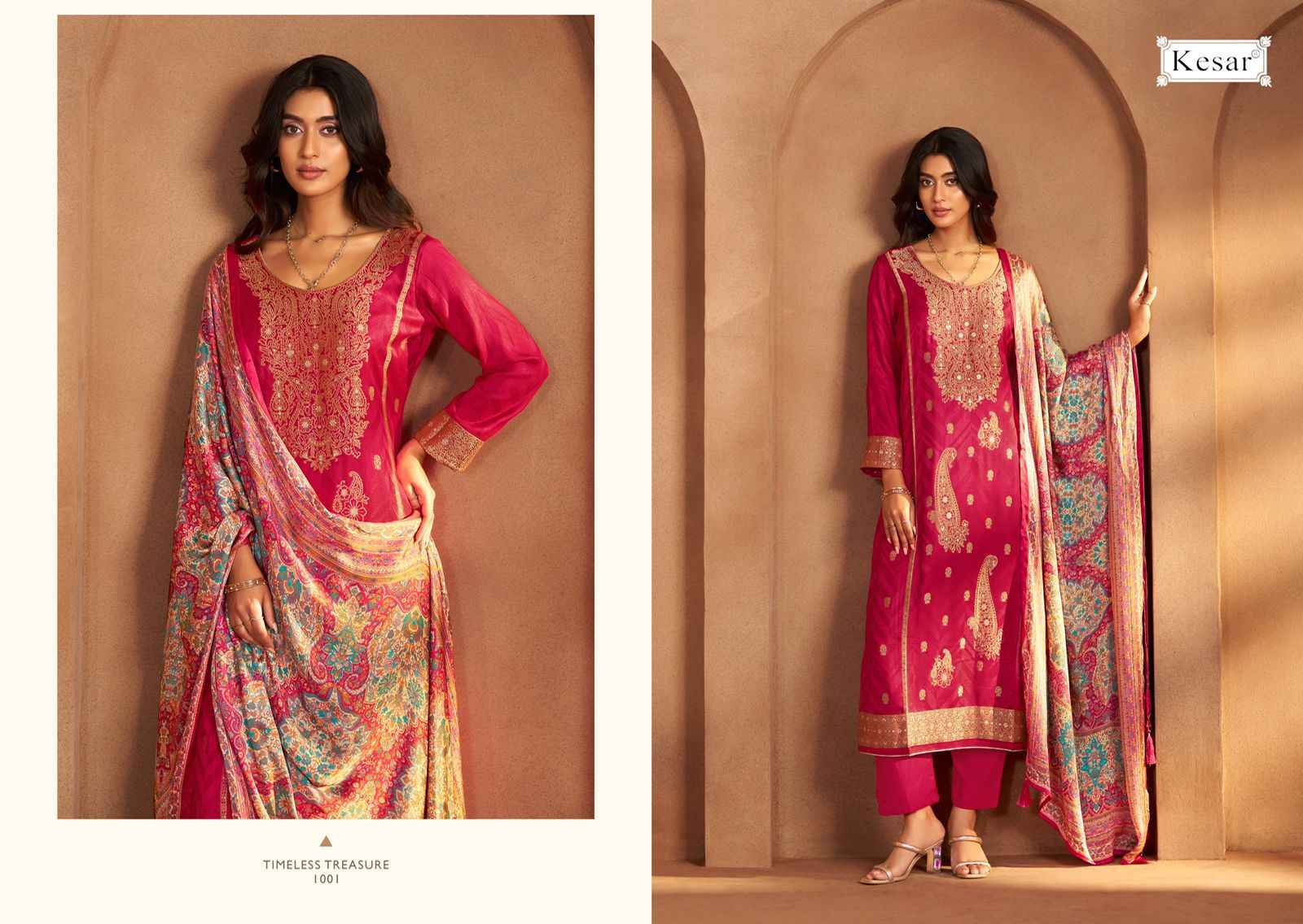 Kesar Glory Viscouse Pashmina Dress Material 4 pcs Catalogue