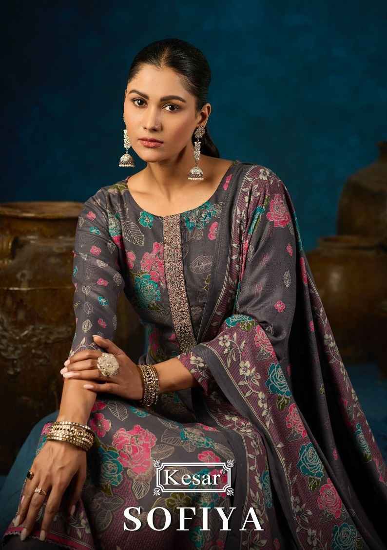 Kesar Sofiya 19001 Viscouse Pashmina Dress Material 4 pcs Catalogue