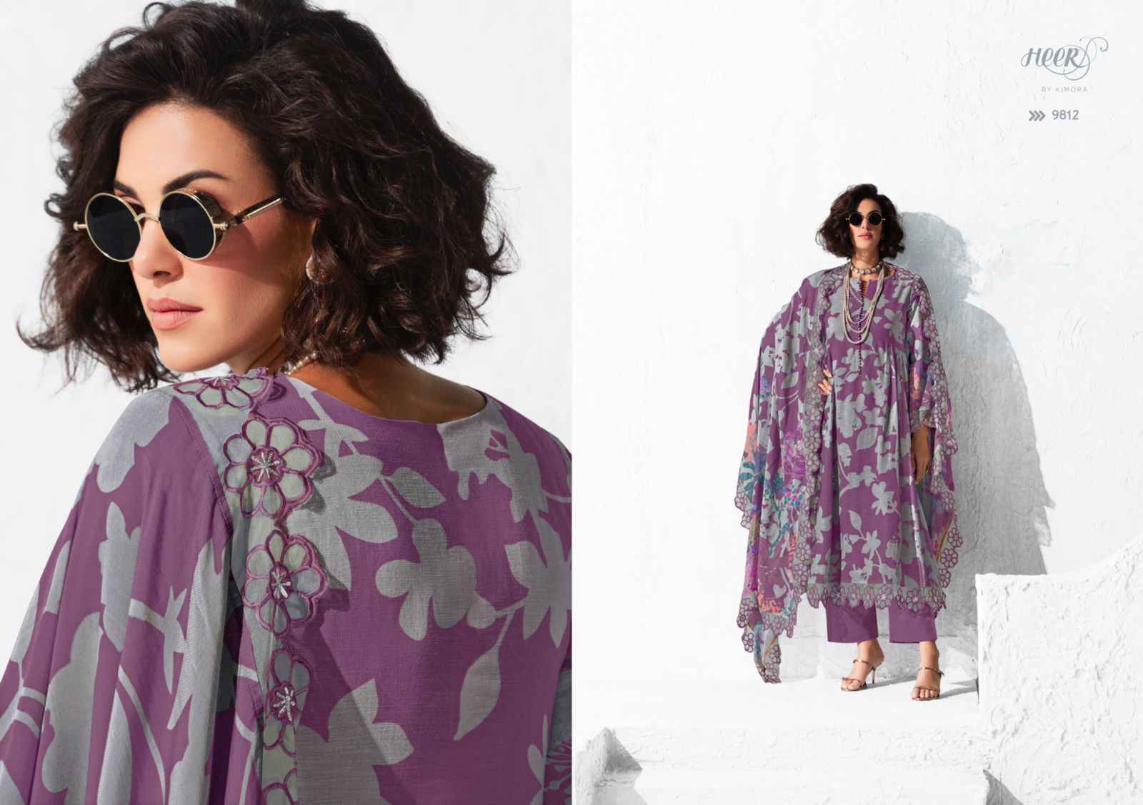 Kimora Heer Super Hit List Muslin Dress Material 5 pcs Catalogue