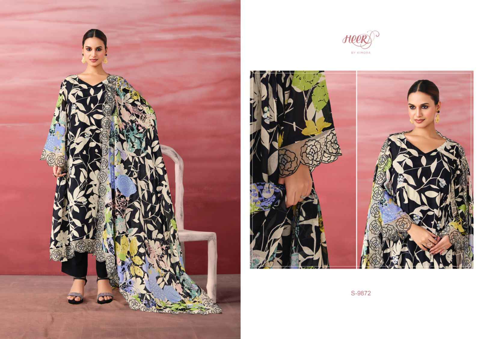 Kimora Heer Super Hit List Muslin Dress Material 5 pcs Catalogue