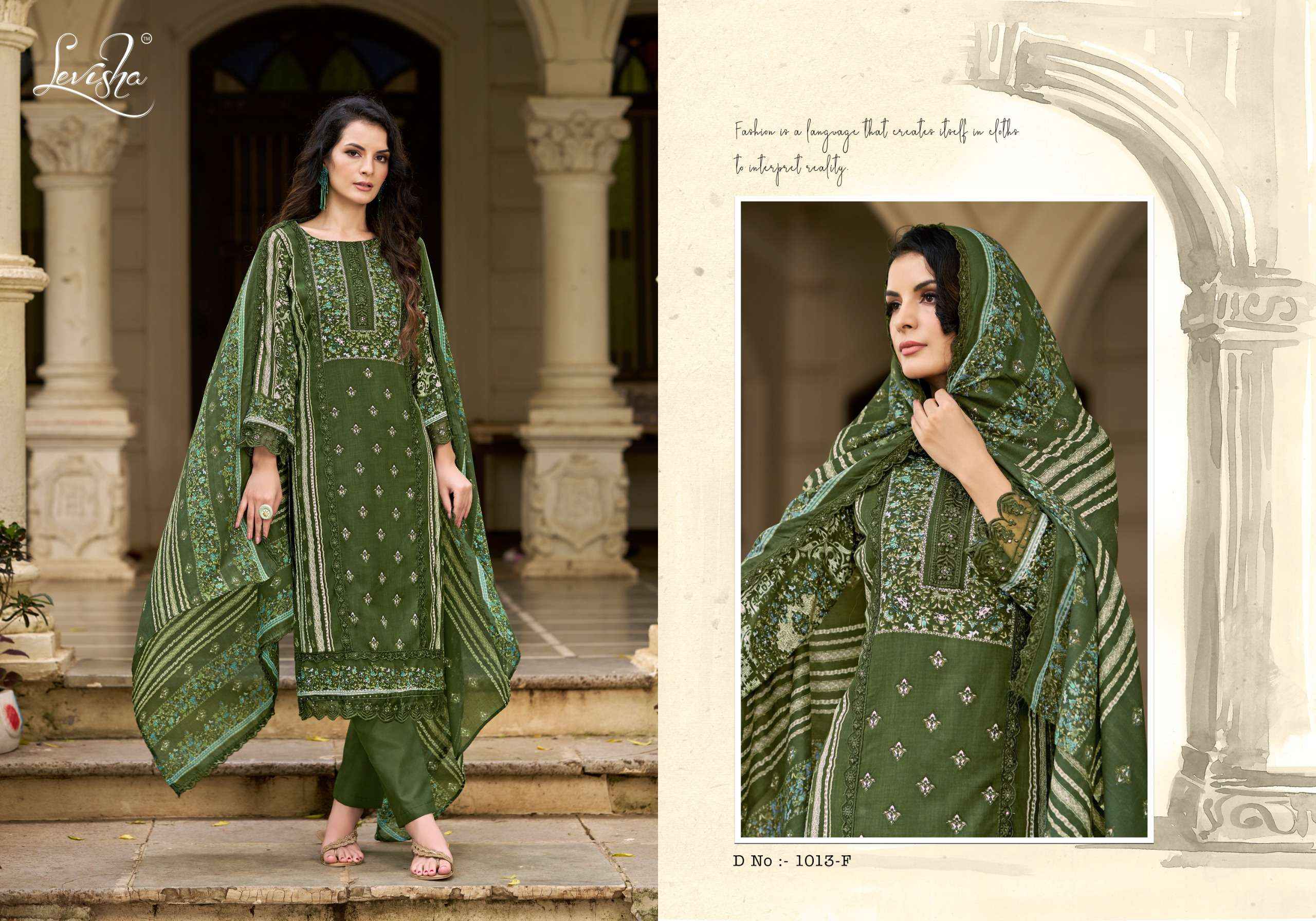 Levisha Bagh Rayon Dress Material 5 pcs Catalogue
