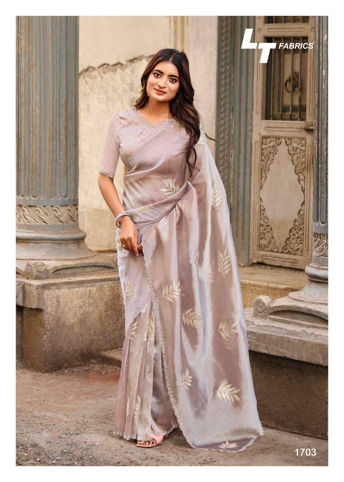 LT Fabrics Primark Vol 17 Malai Silk Saree 6 pcs Catalogue