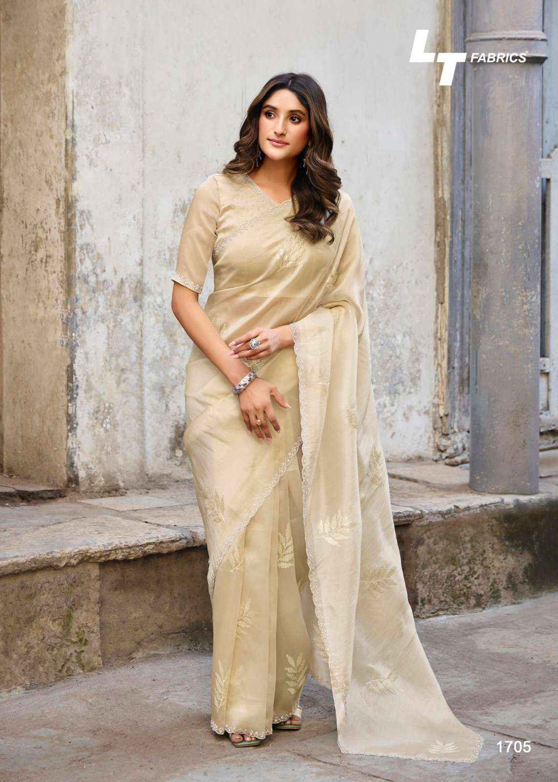 LT Fabrics Primark Vol 17 Malai Silk Saree 6 pcs Catalogue