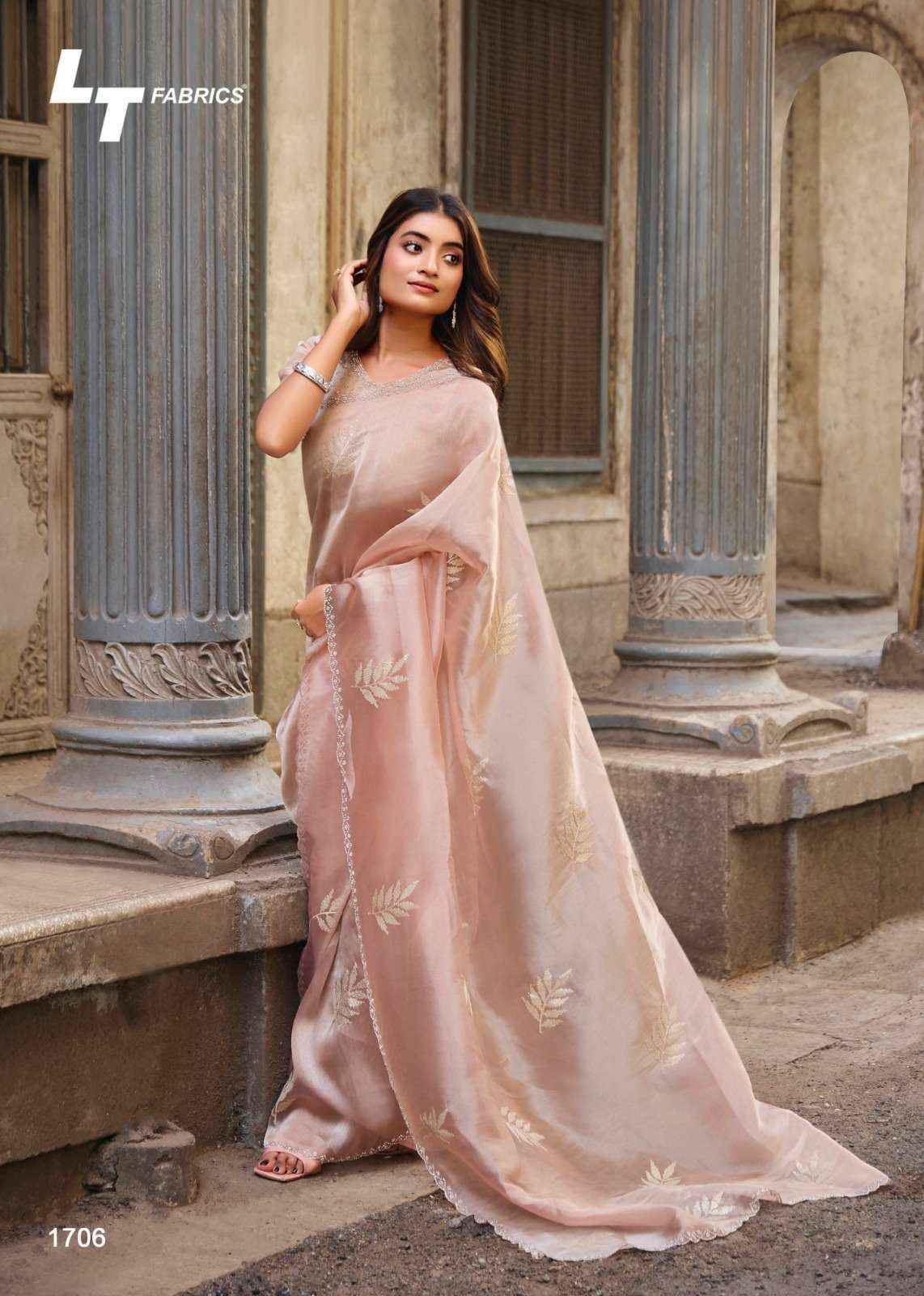 LT Fabrics Primark Vol 17 Malai Silk Saree 6 pcs Catalogue