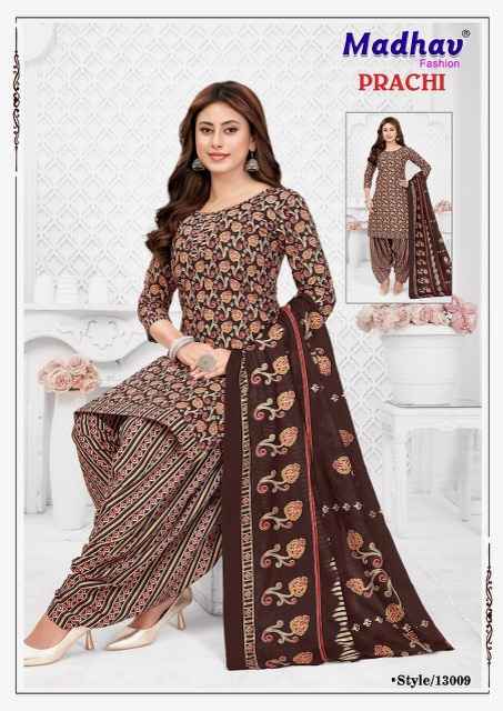 Madhav Fashion Prachi Vol 13 Cotton Dress Material 10 pcs Catalogue