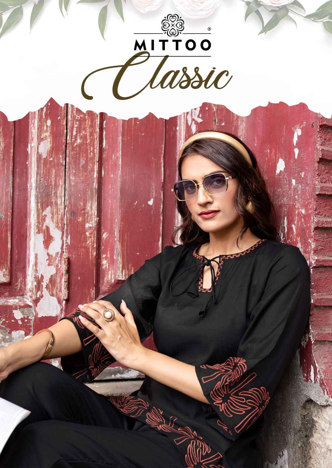 Mittoo Classic Viscose Weaving Co Ord Set 5 pcs Catalogue