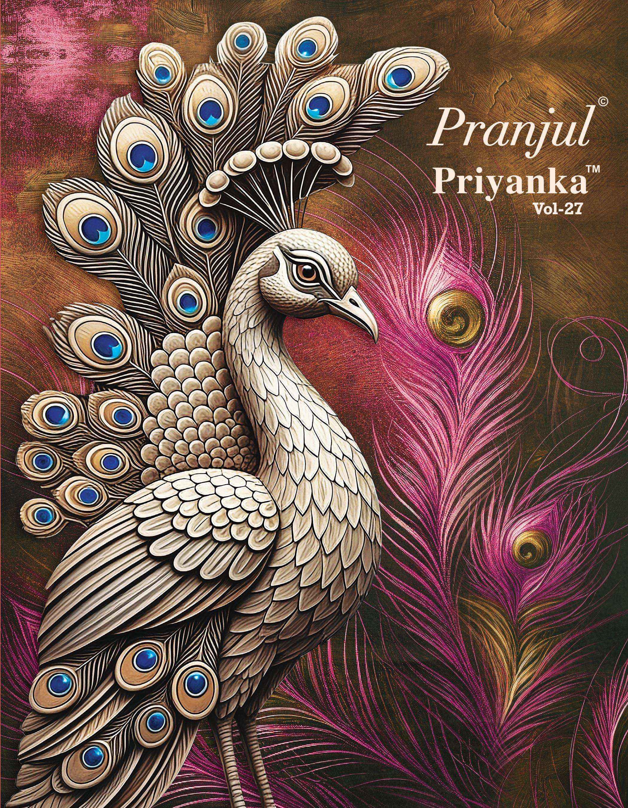 Pranjul Priyanka Vol 27 Cotton Dress Material 36 pcs Catalogue