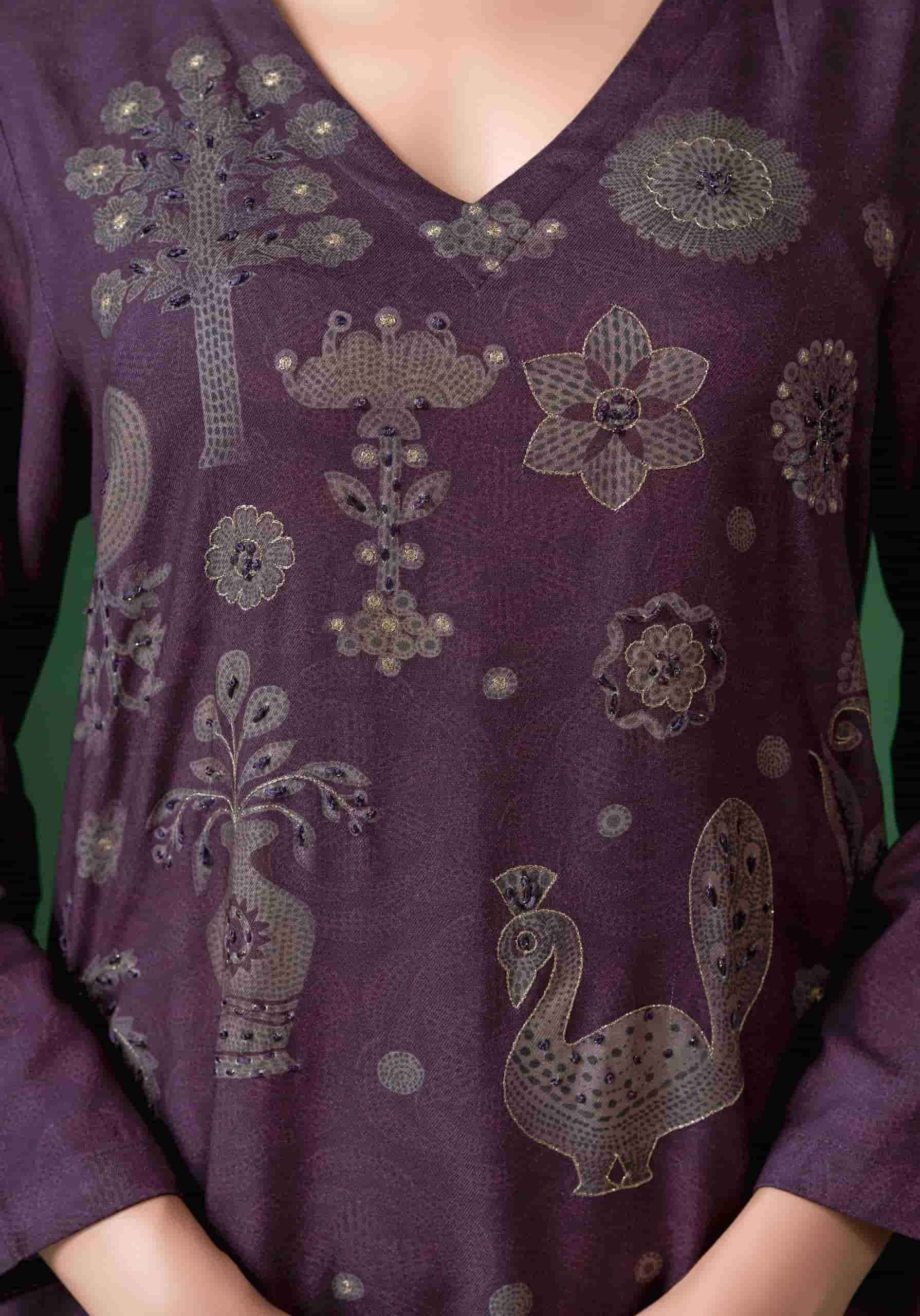 Sahiba Jugnuma Pashmina Dress Material 6 pcs Catalogue