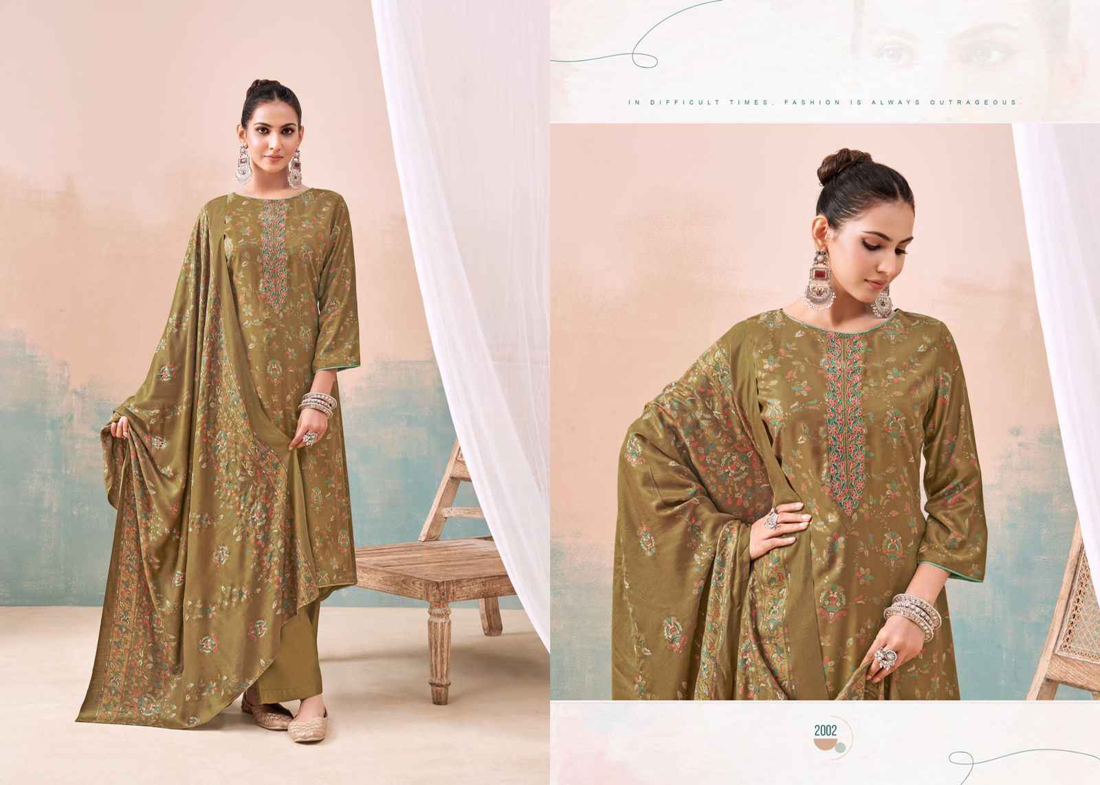 Salvi Shalini Winter Vol 2 Once Again Viscose Pashmina Dress Material 8 pcs Catalogue