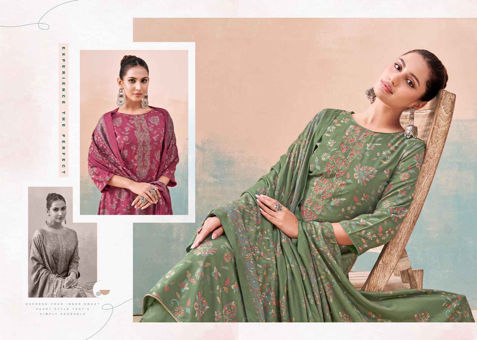 Salvi Shalini Winter Vol 2 Once Again Viscose Pashmina Dress Material 8 pcs Catalogue
