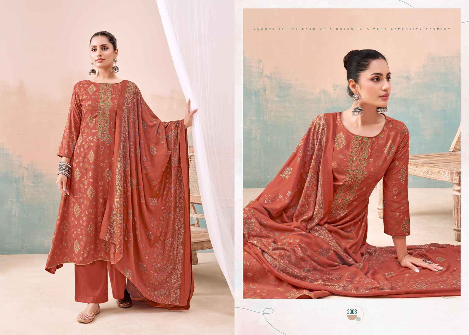 Salvi Shalini Winter Vol 2 Once Again Viscose Pashmina Dress Material 8 pcs Catalogue