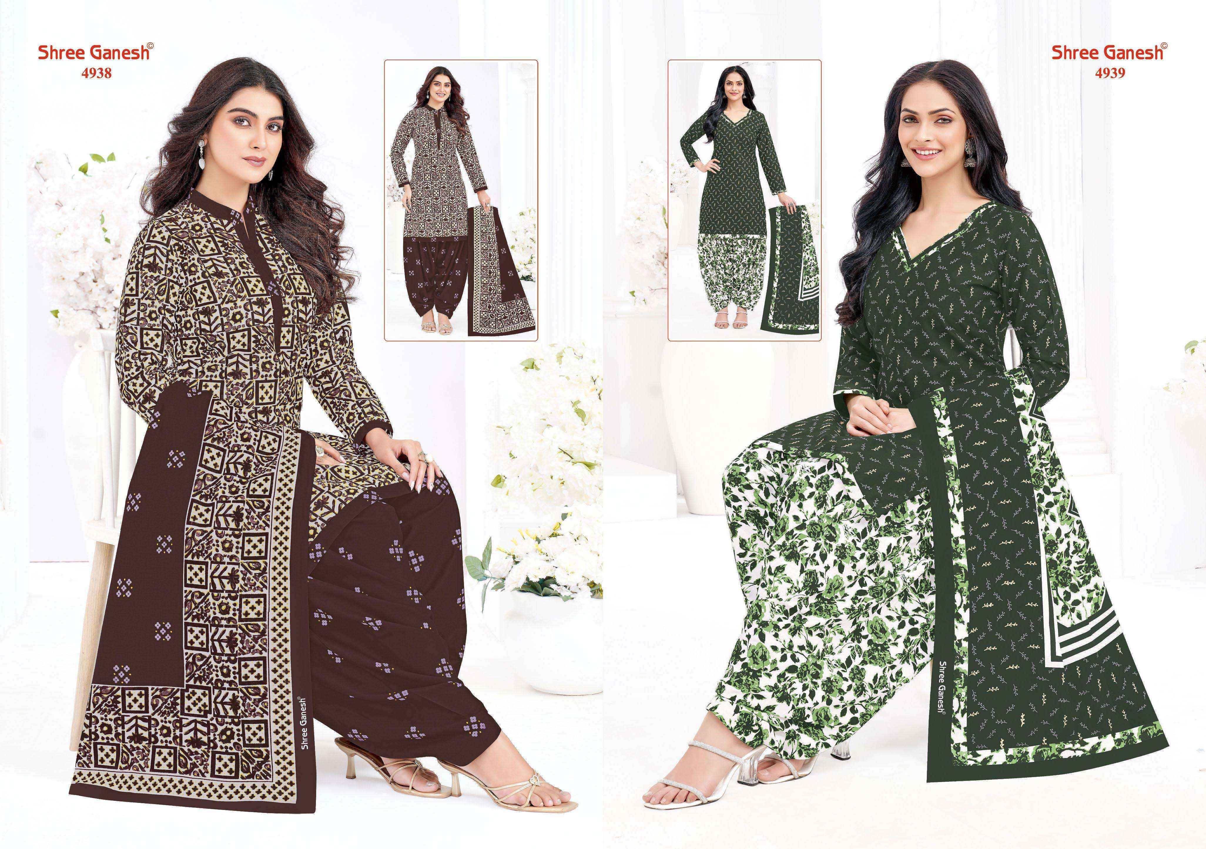 Shree Ganesh Hansika Vol 29 Patiyala Special Cotton Dress Material 36 pcs Catalogue