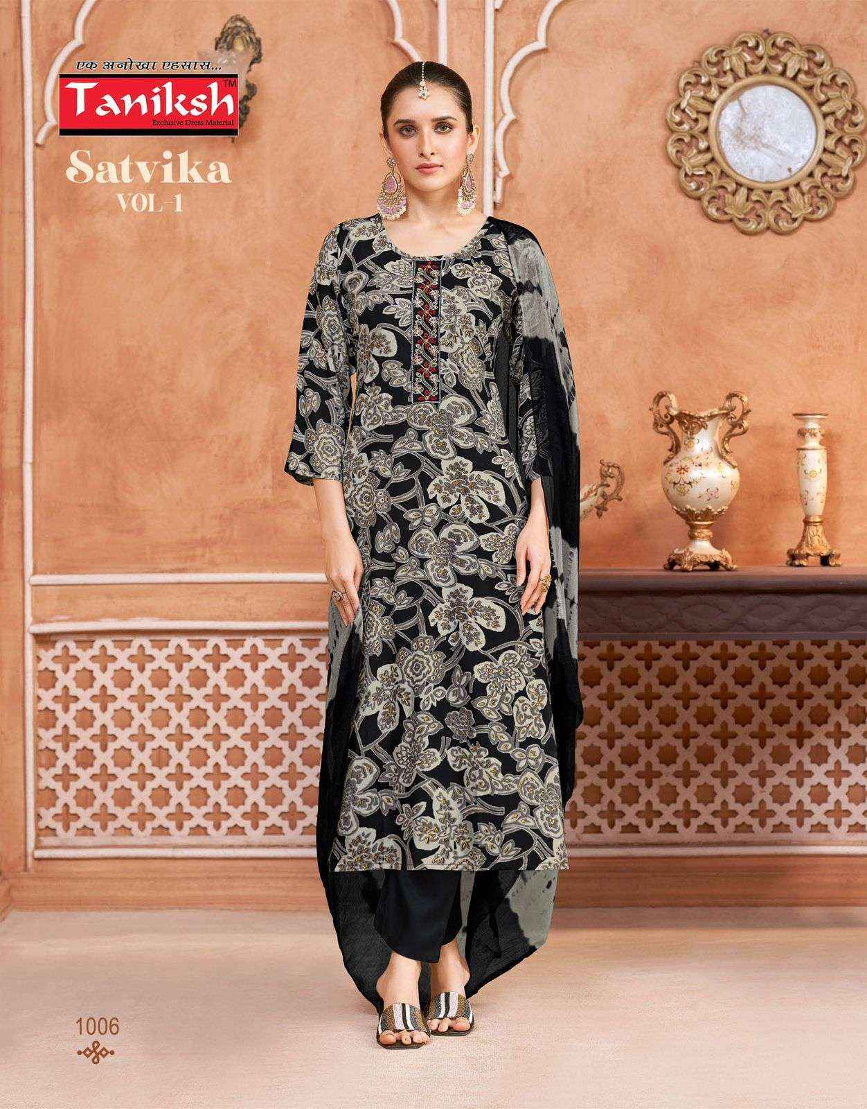 Taniksh Satvika Vol 1 Rayon Kurti Combo 8 pcs Catalogue