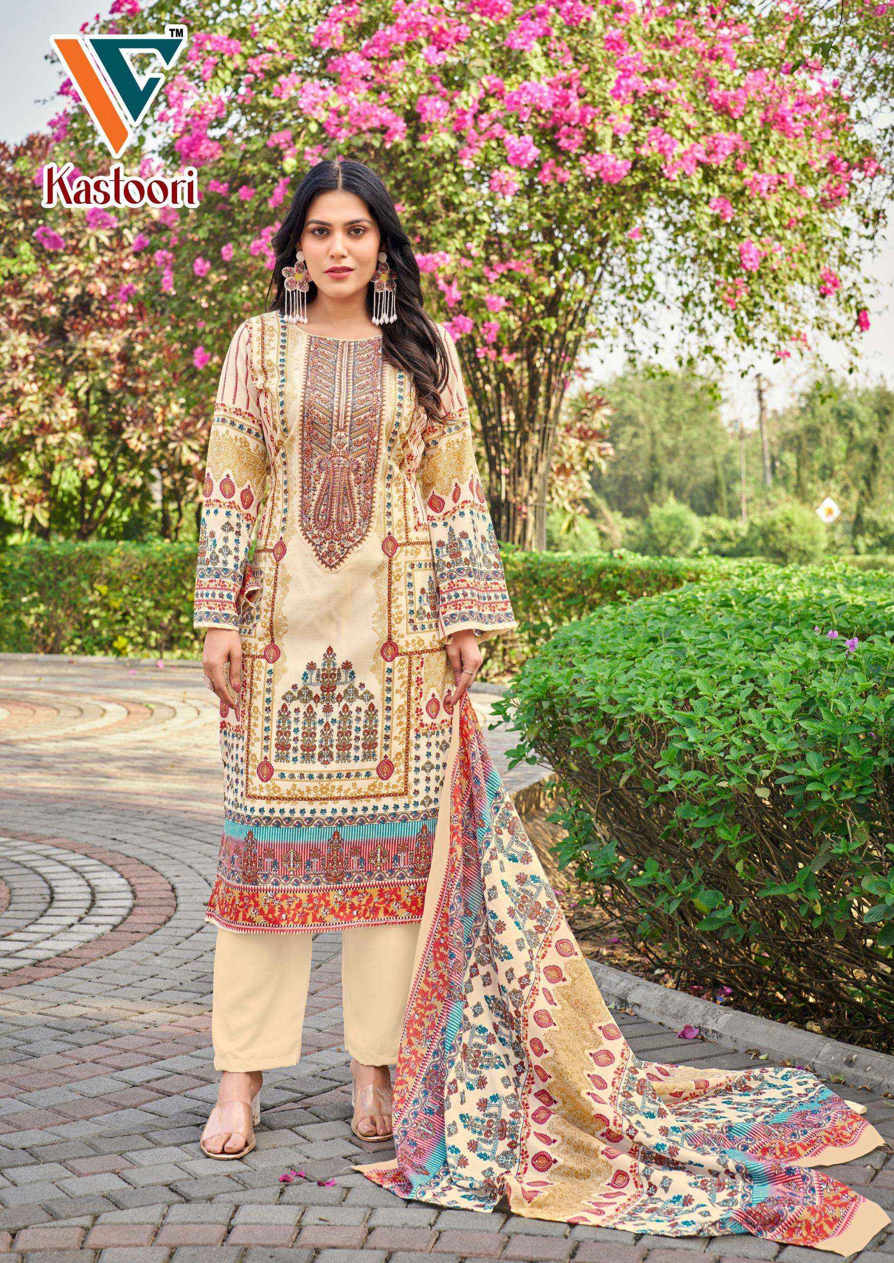 Vandana Creation Kastoori‎‎ Vol 4 Cotton Dress Material 8 pcs Catalogue