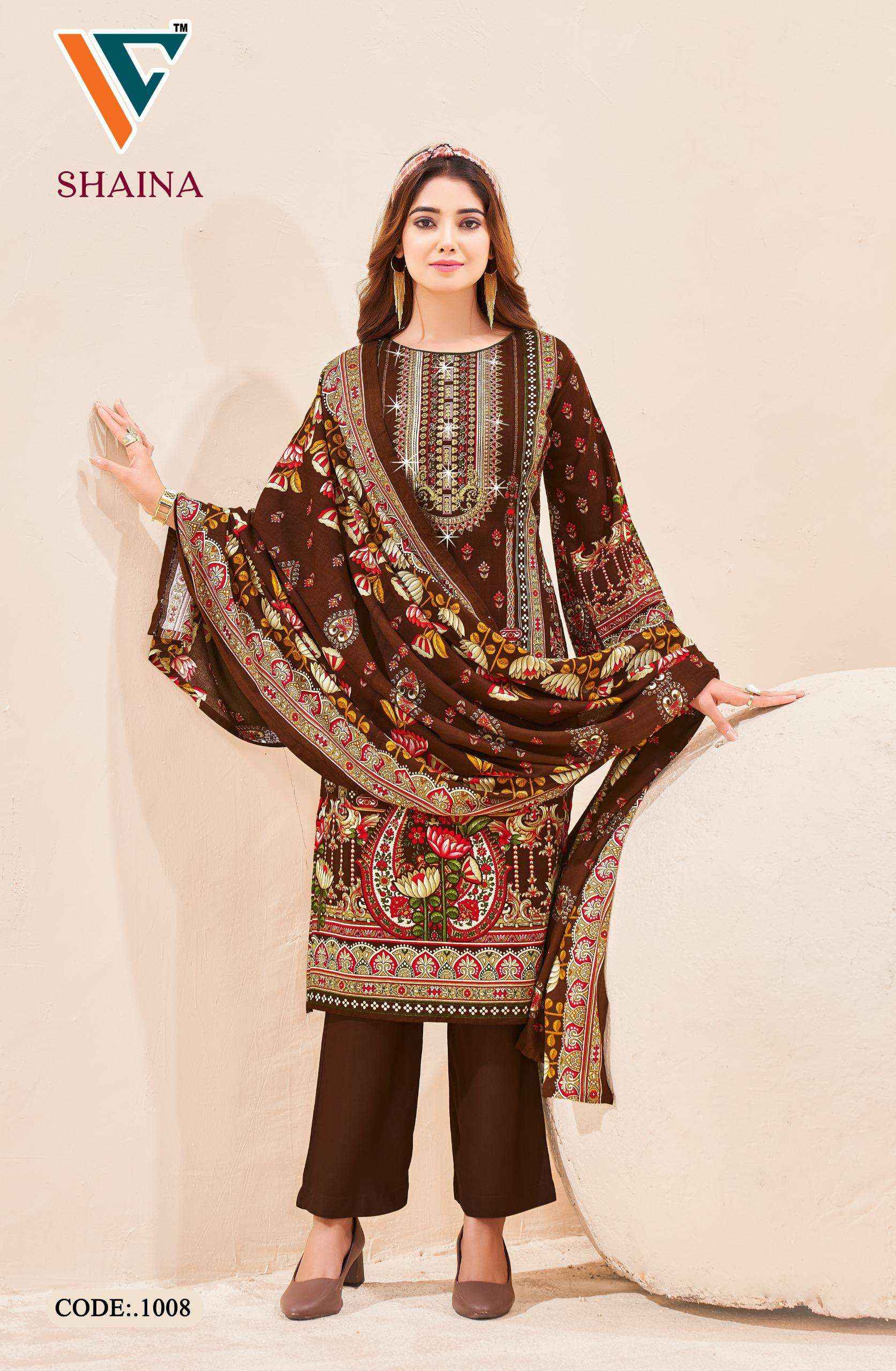 Vandana Creation Shaina Vol 1 Cotton Dress Material 8 pcs Catalogue