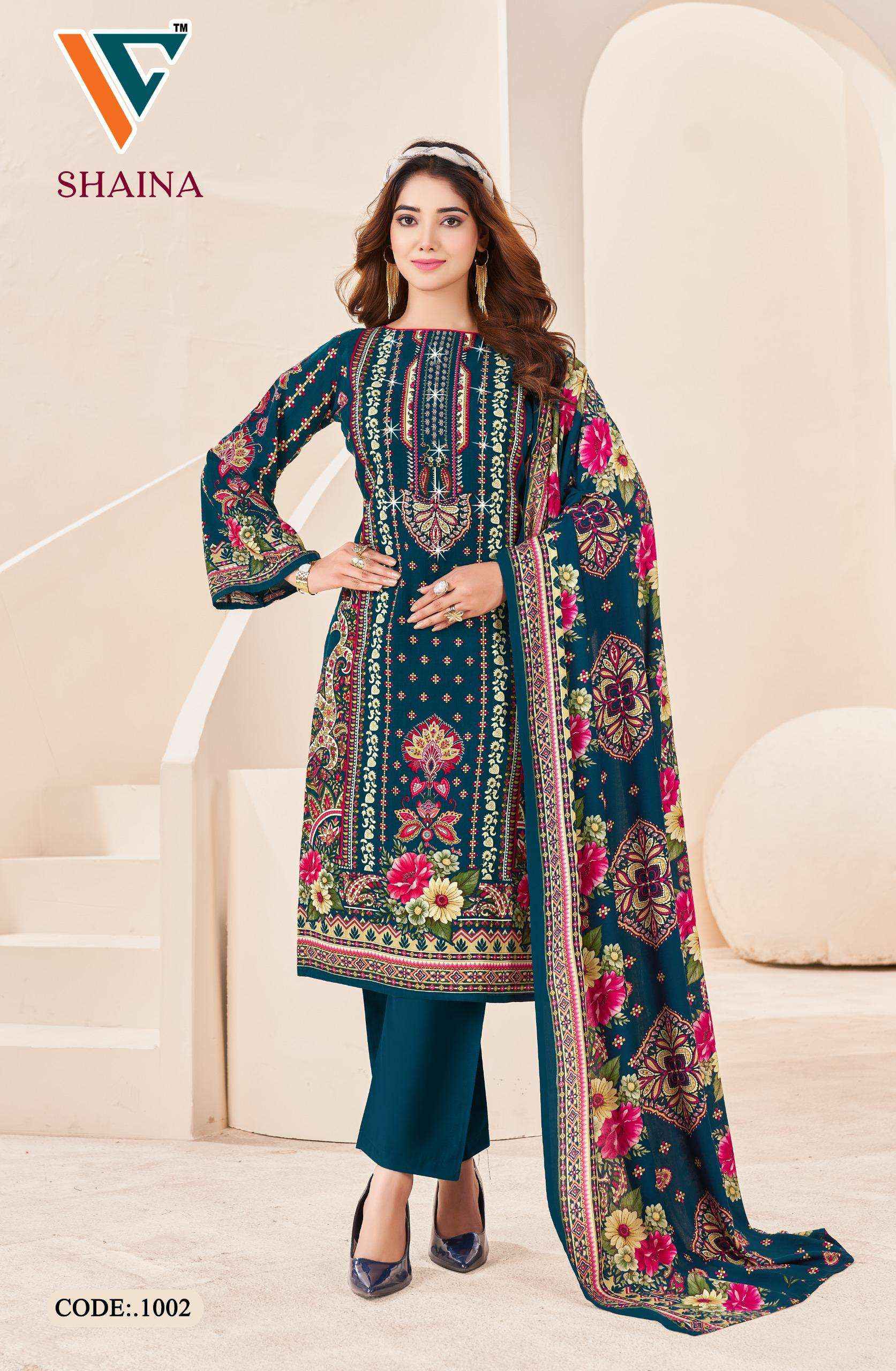 Vandana Creation Shaina Vol 1 Cotton Dress Material 8 pcs Catalogue