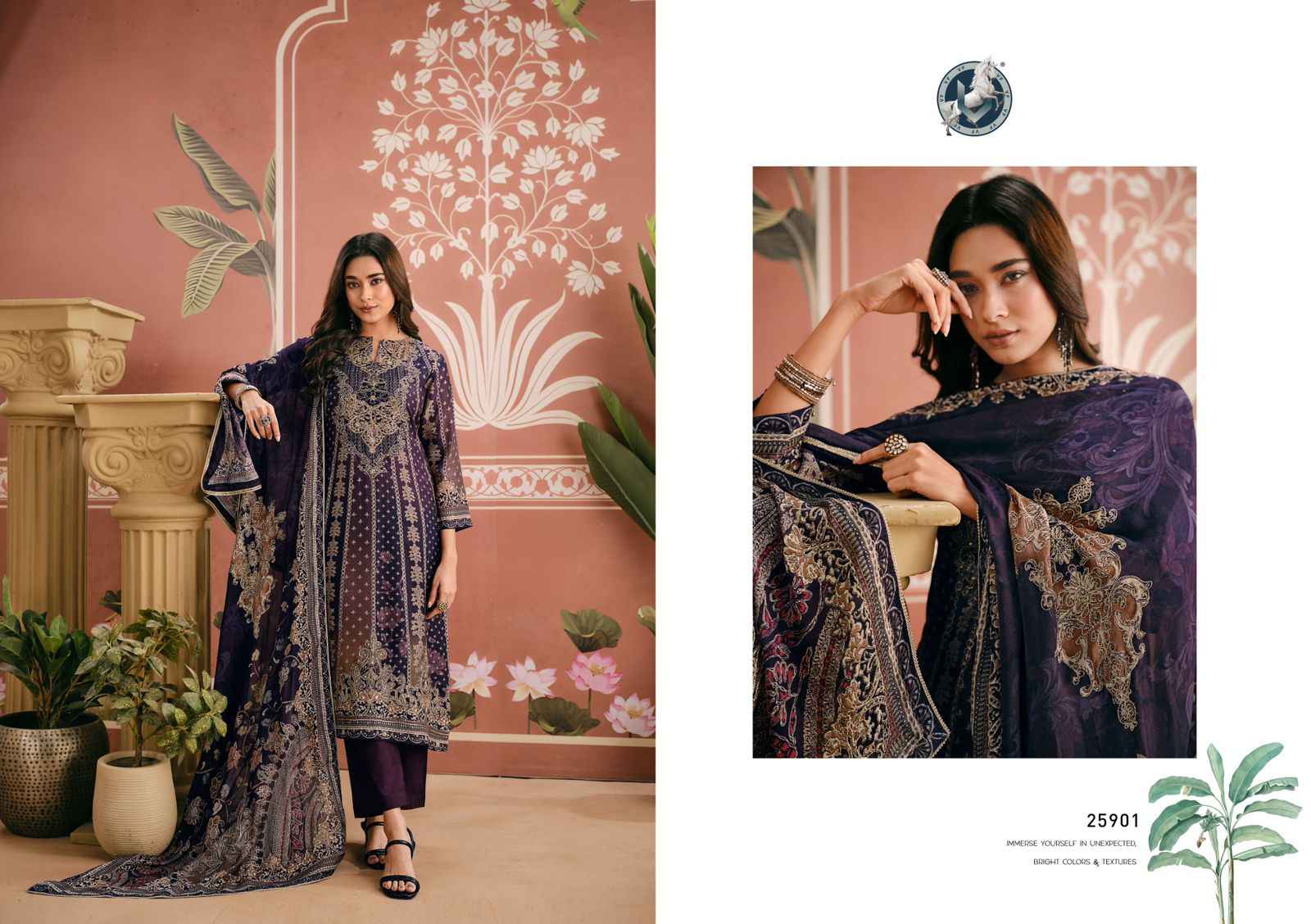 Vivek Parina Vol 31 Modal Silk Dress Material 3 Pcs Catalouge