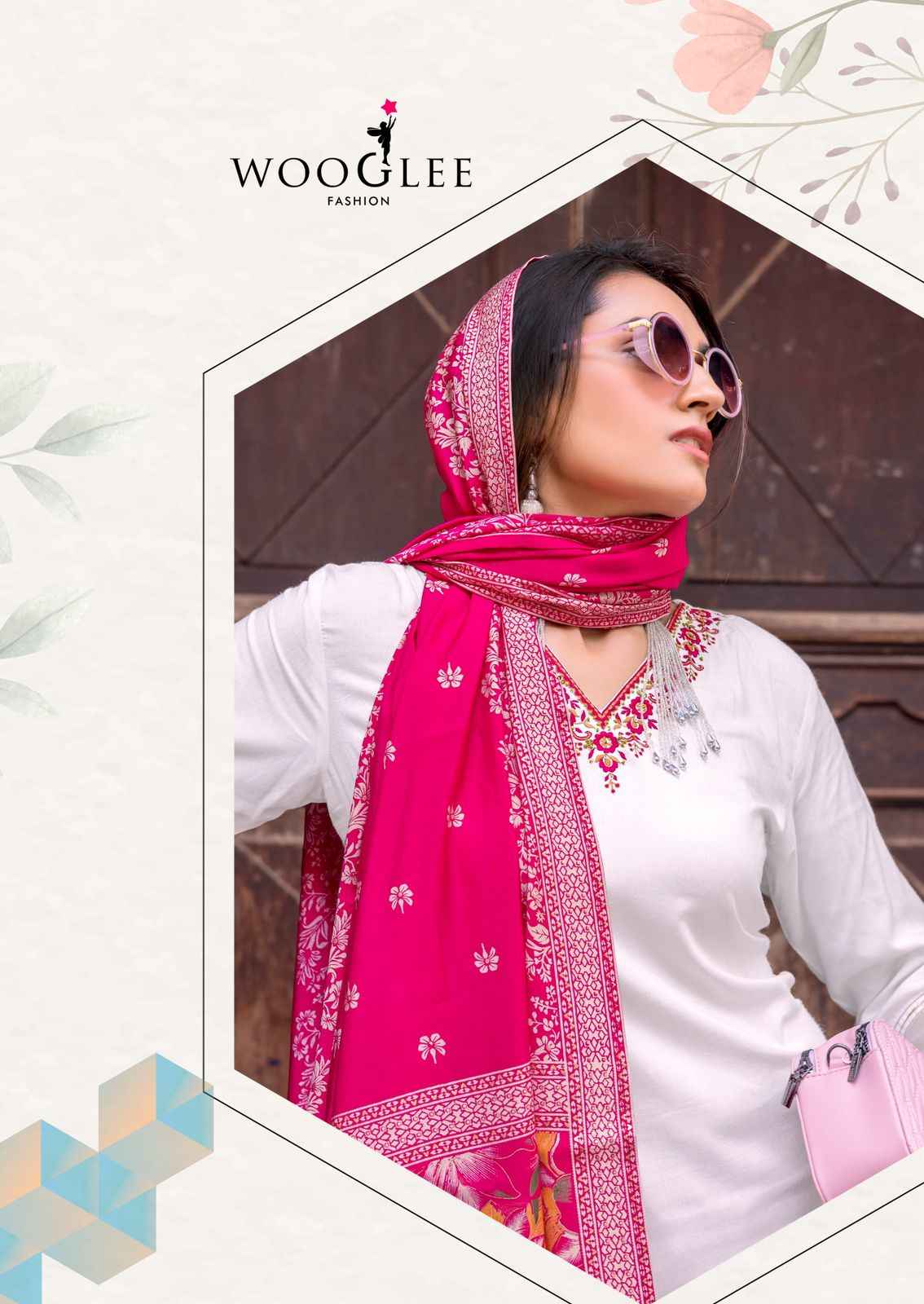 Wooglee RajRani Viscose Weaving Kurti Combo 6 pcs Catalogue