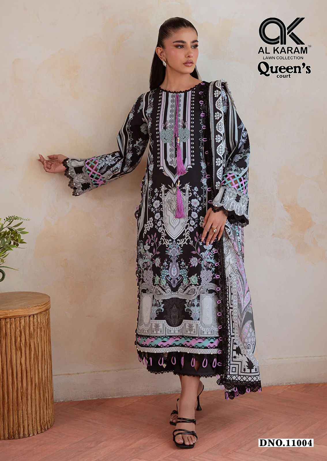 Al Karam Queens Court Vol 11 Cotton Dress Material 6 pcs Catalogue