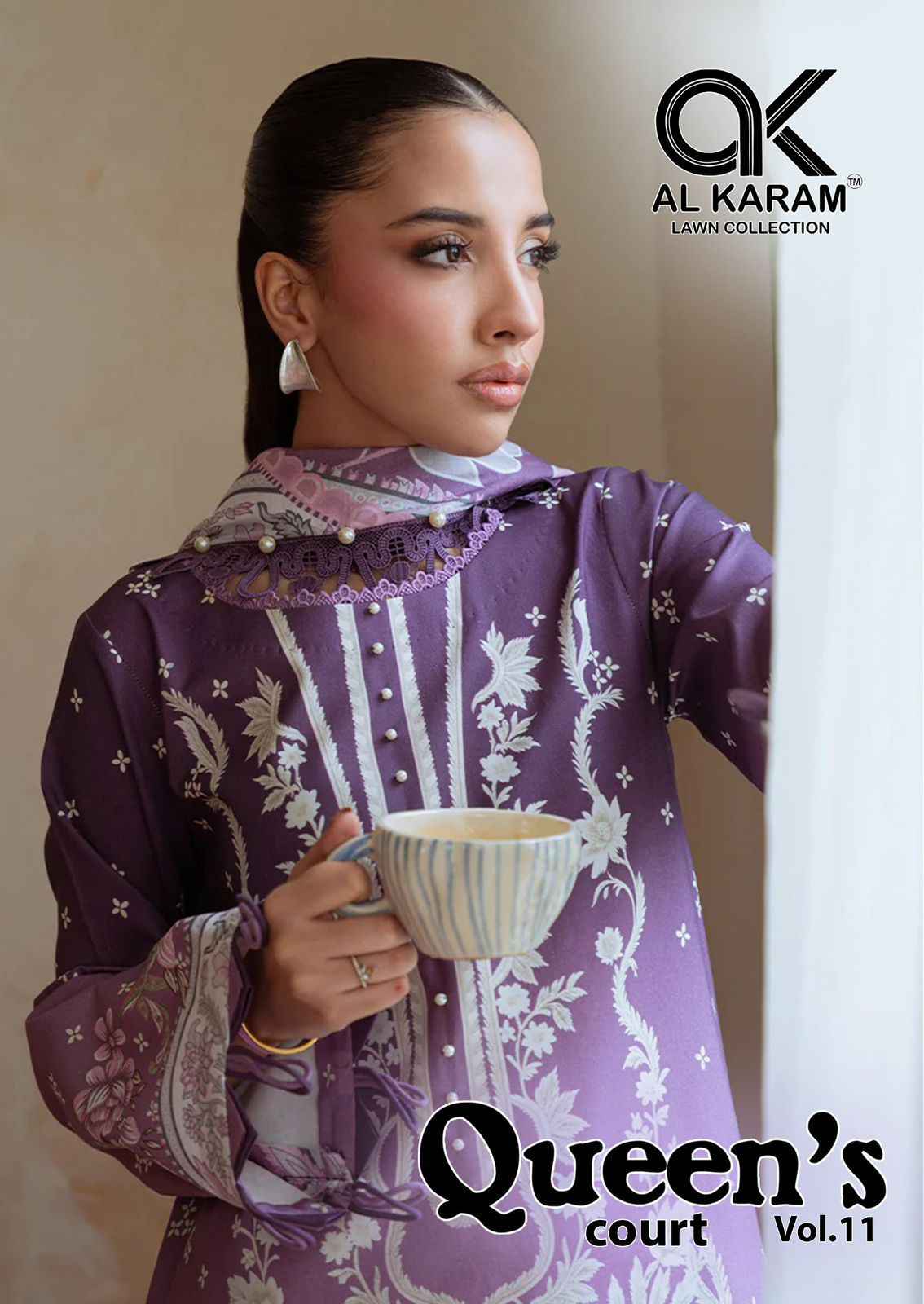 Al Karam Queens Court Vol 11 Cotton Dress Material 6 pcs Catalogue