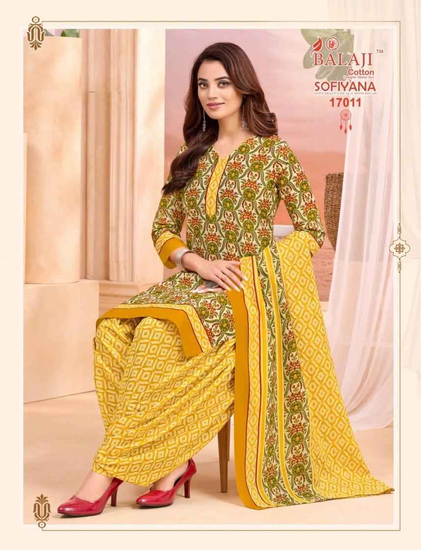 Balaji Sofiyana Vol 17 Readymade Cotton Dress 12 pcs Catalogue