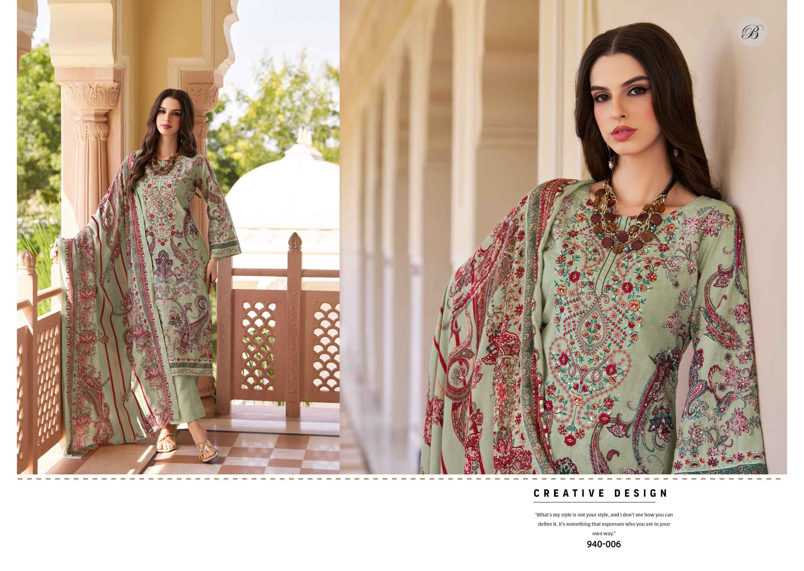 Belliza Naira Vol 128 Cotton Dress Material 8 pcs Cataloge