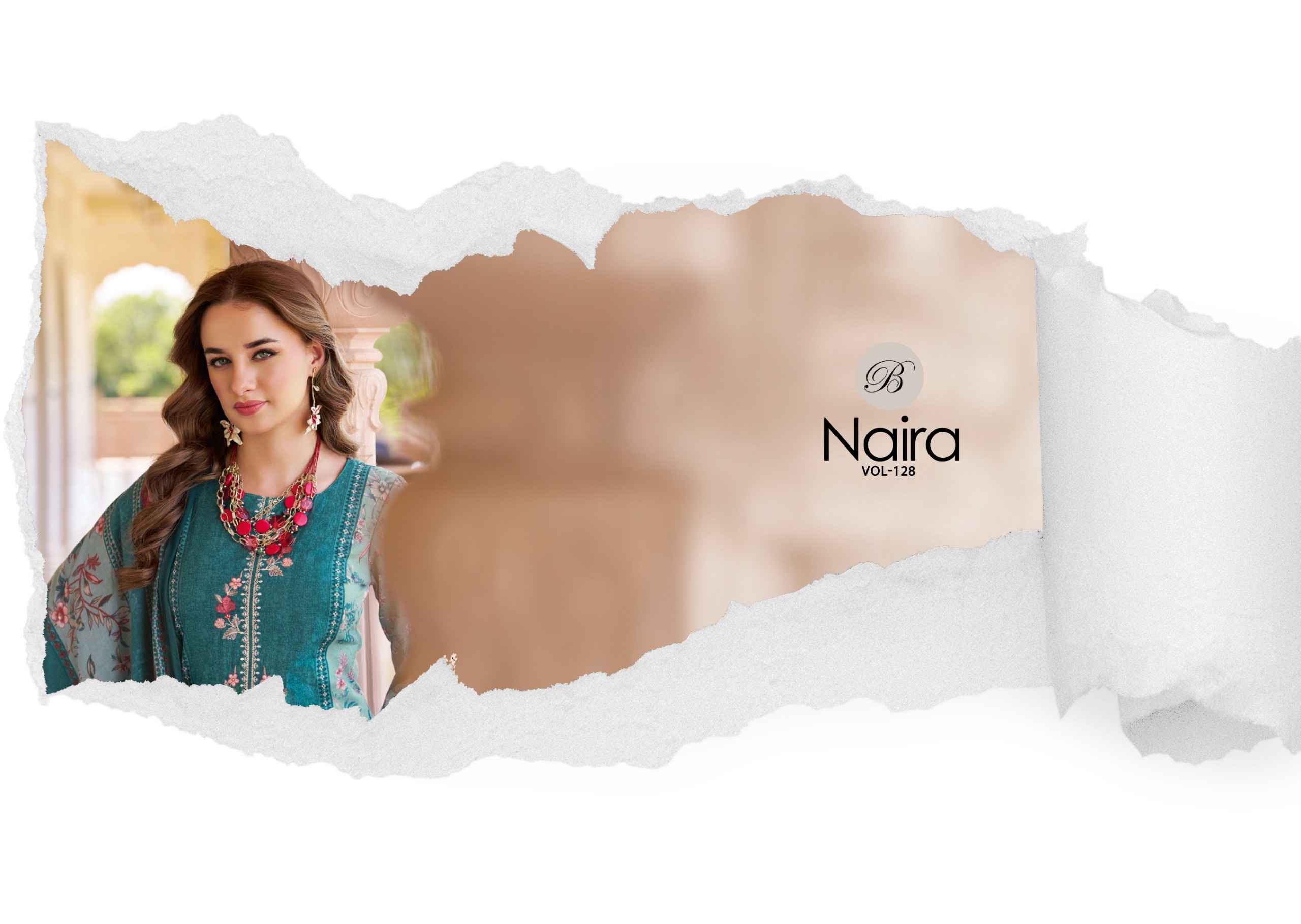 Belliza Naira Vol 128 Cotton Dress Material 8 pcs Cataloge
