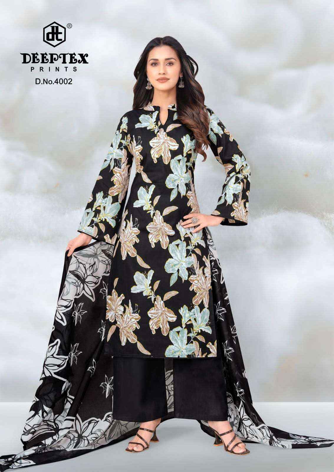 Deeptex Aalia Afreen Vol 4 Lawn Cotton Dress Material 8 pcs Catalogue
