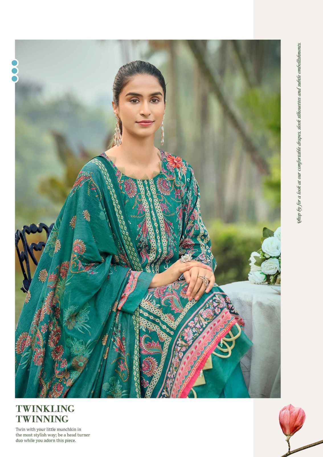 Ishaal Prints Gulmohar Vol 39 Lawn Cotton Dress Material 10 Pc Catalouge