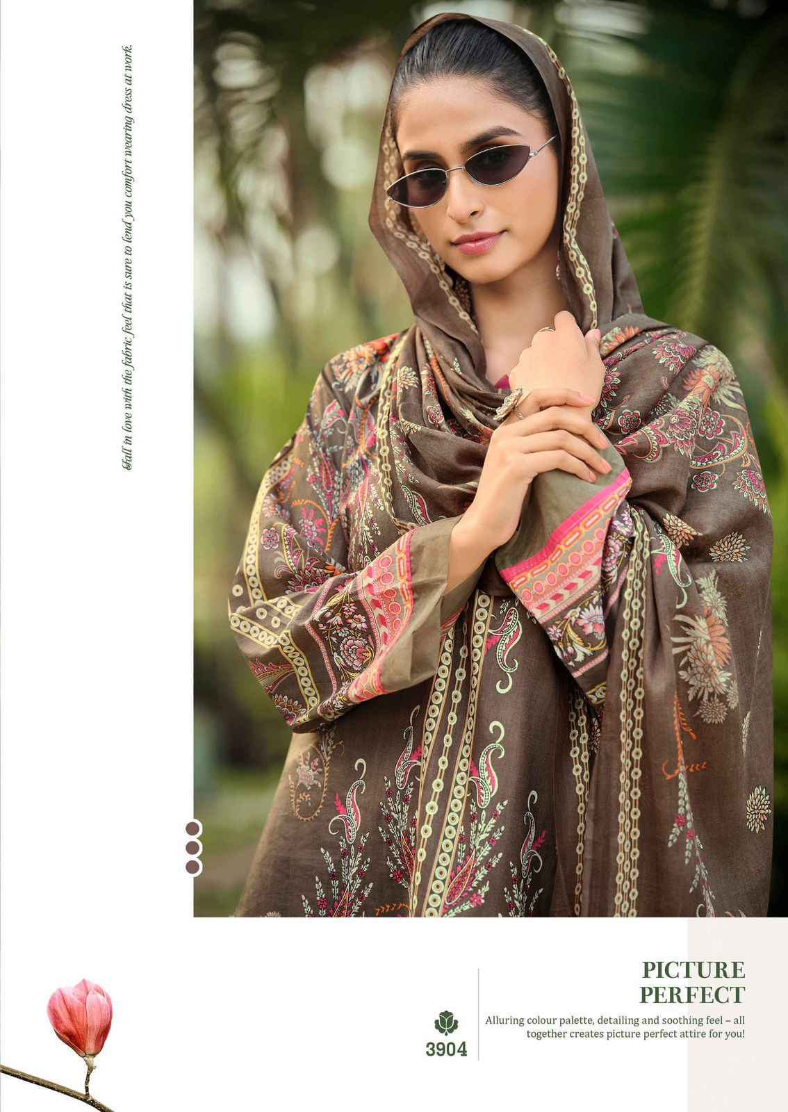 Ishaal Prints Gulmohar Vol 39 Lawn Cotton Dress Material 10 Pc Catalouge