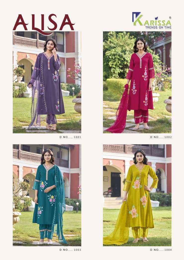 Karissa Alisa Viscose Kurti Combo 4 pcs Catalogue