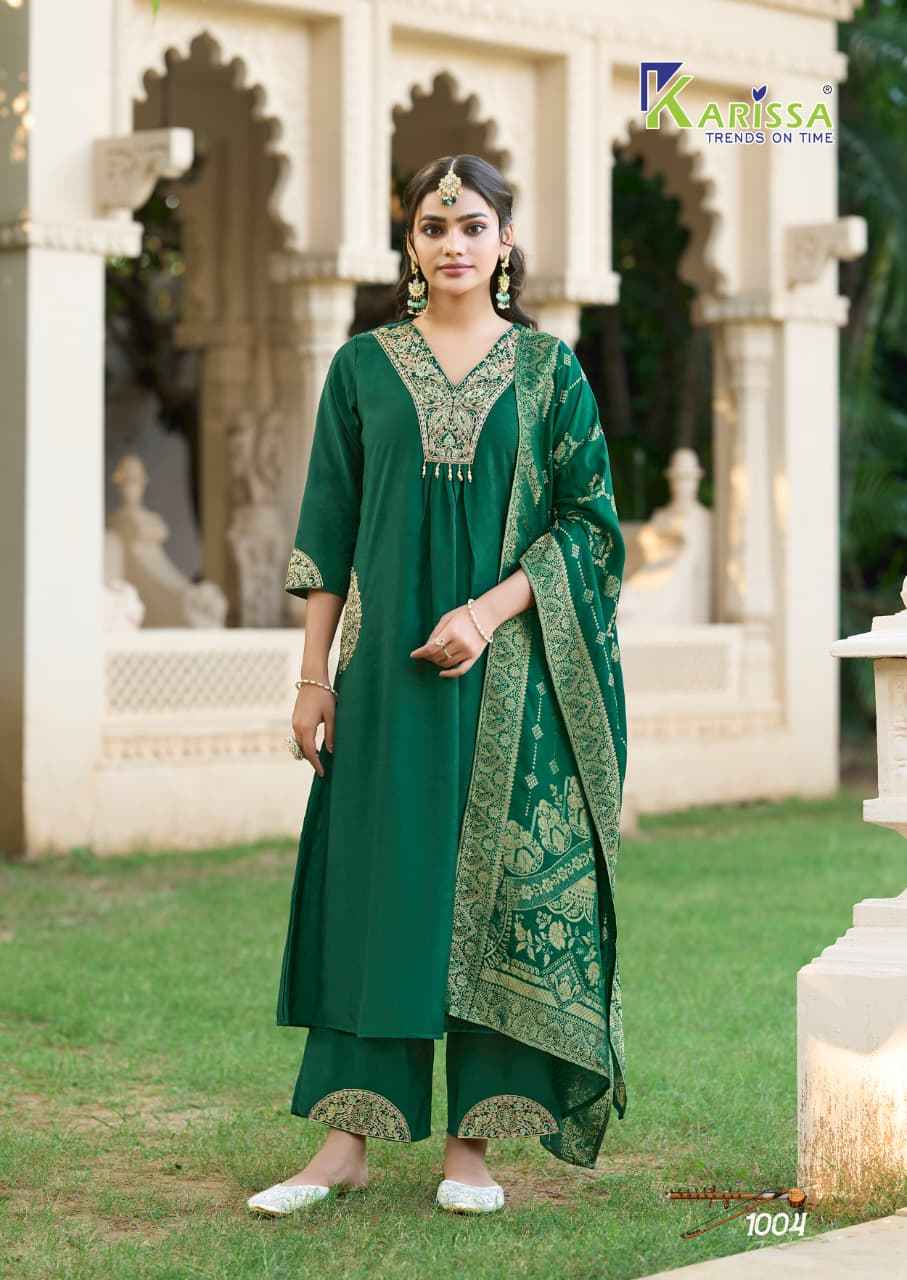 Karissa Titalee Viscose Roman Kurti Combo 4 pcs Catalogue