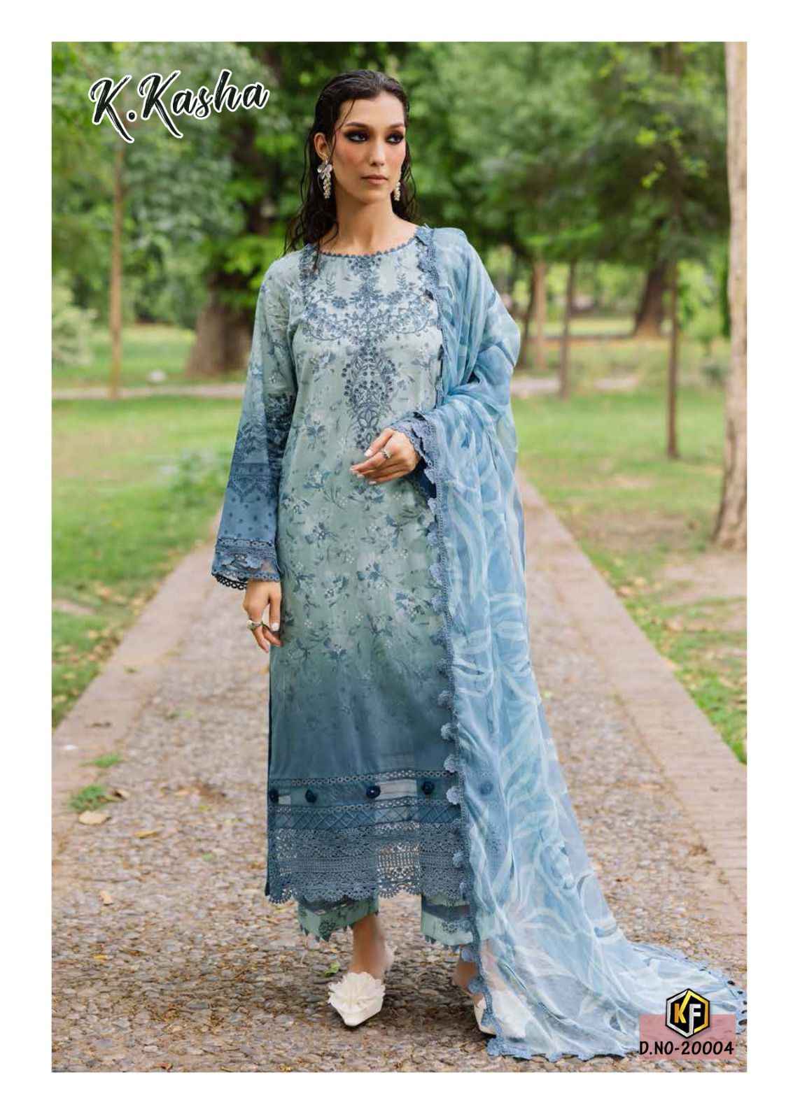 Keval Fab K Kasha Vol 20 Cotton Dress Material 6 pc Cataloge