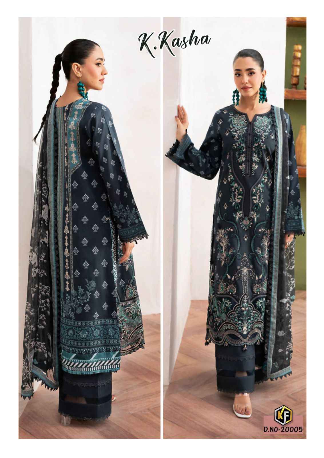 Keval Fab K Kasha Vol 20 Cotton Dress Material 6 pc Cataloge