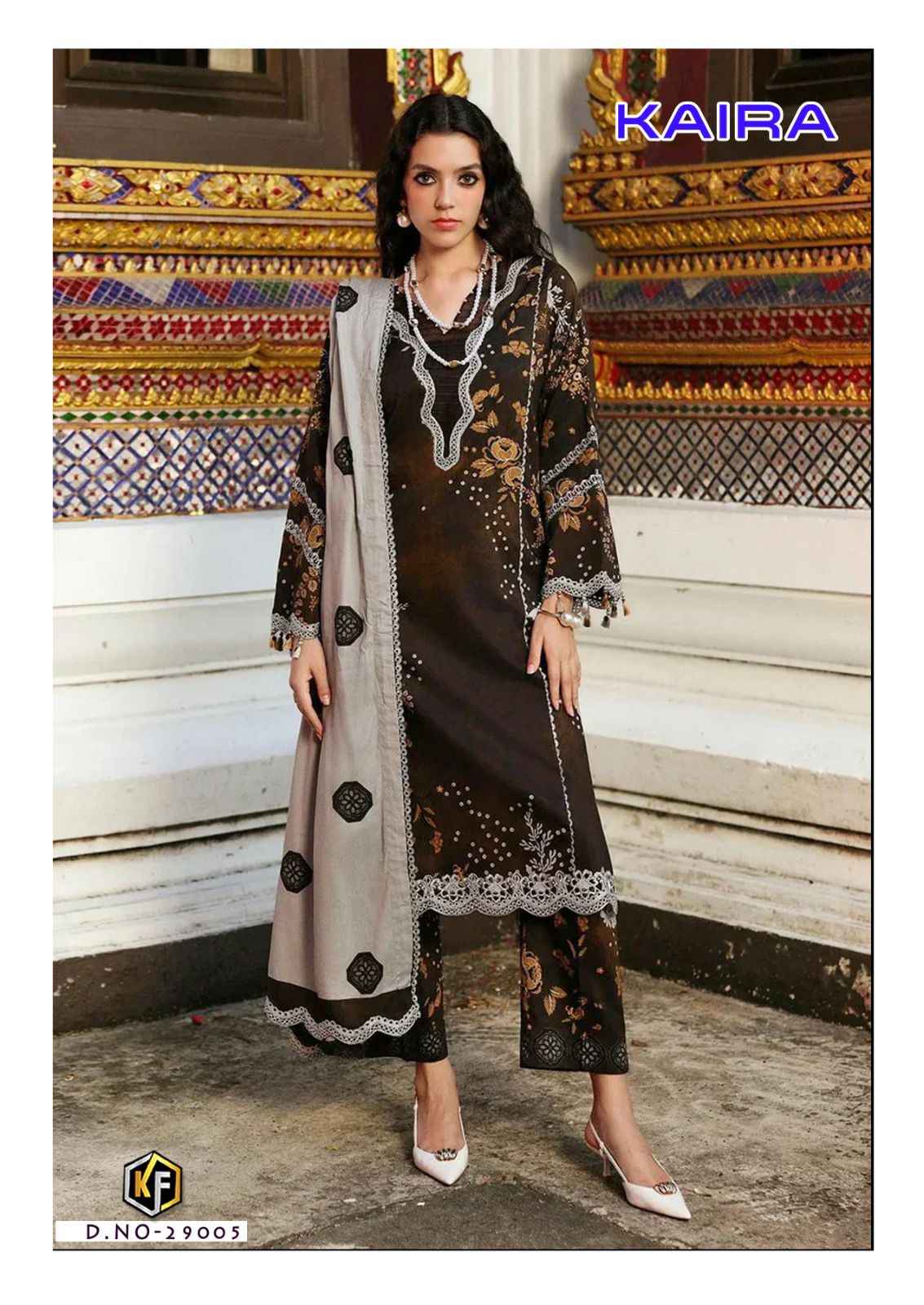 Keval Fab Kaira Vol 29 Lawn Cotton Dress Material 6 pcs Catalogue