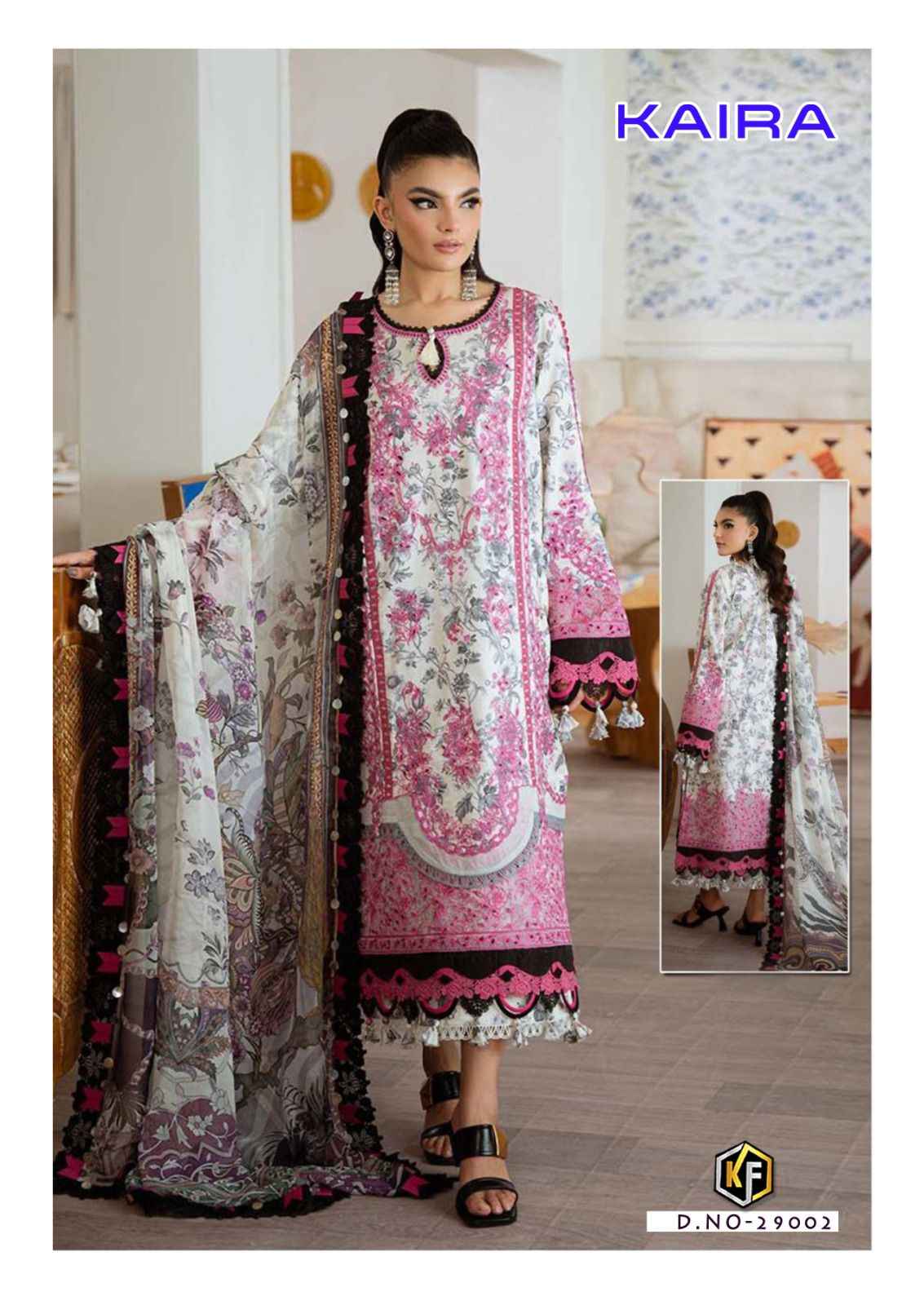 Keval Fab Kaira Vol 29 Lawn Cotton Dress Material 6 pcs Catalogue