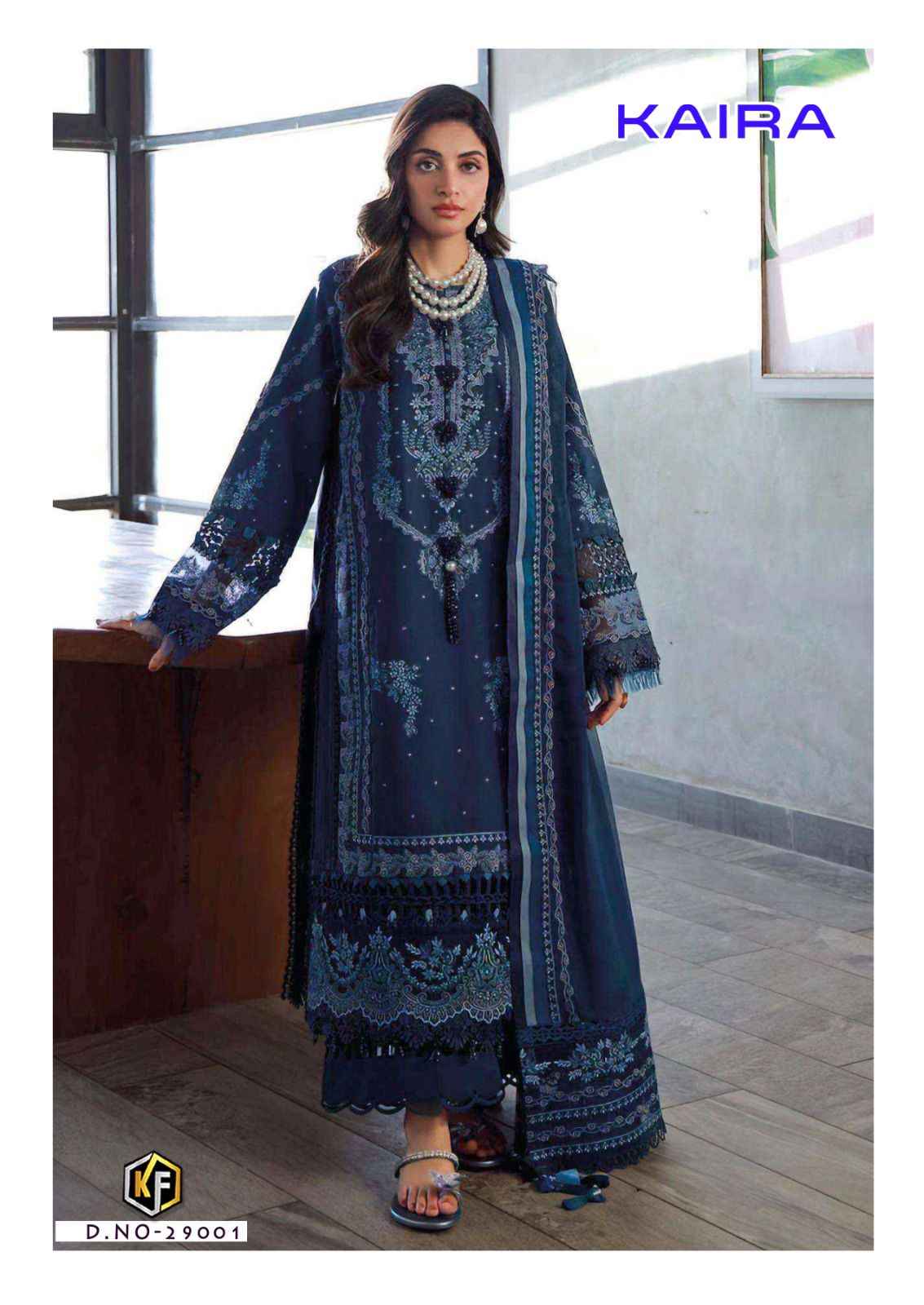 Keval Fab Kaira Vol 29 Lawn Cotton Dress Material 6 pcs Catalogue