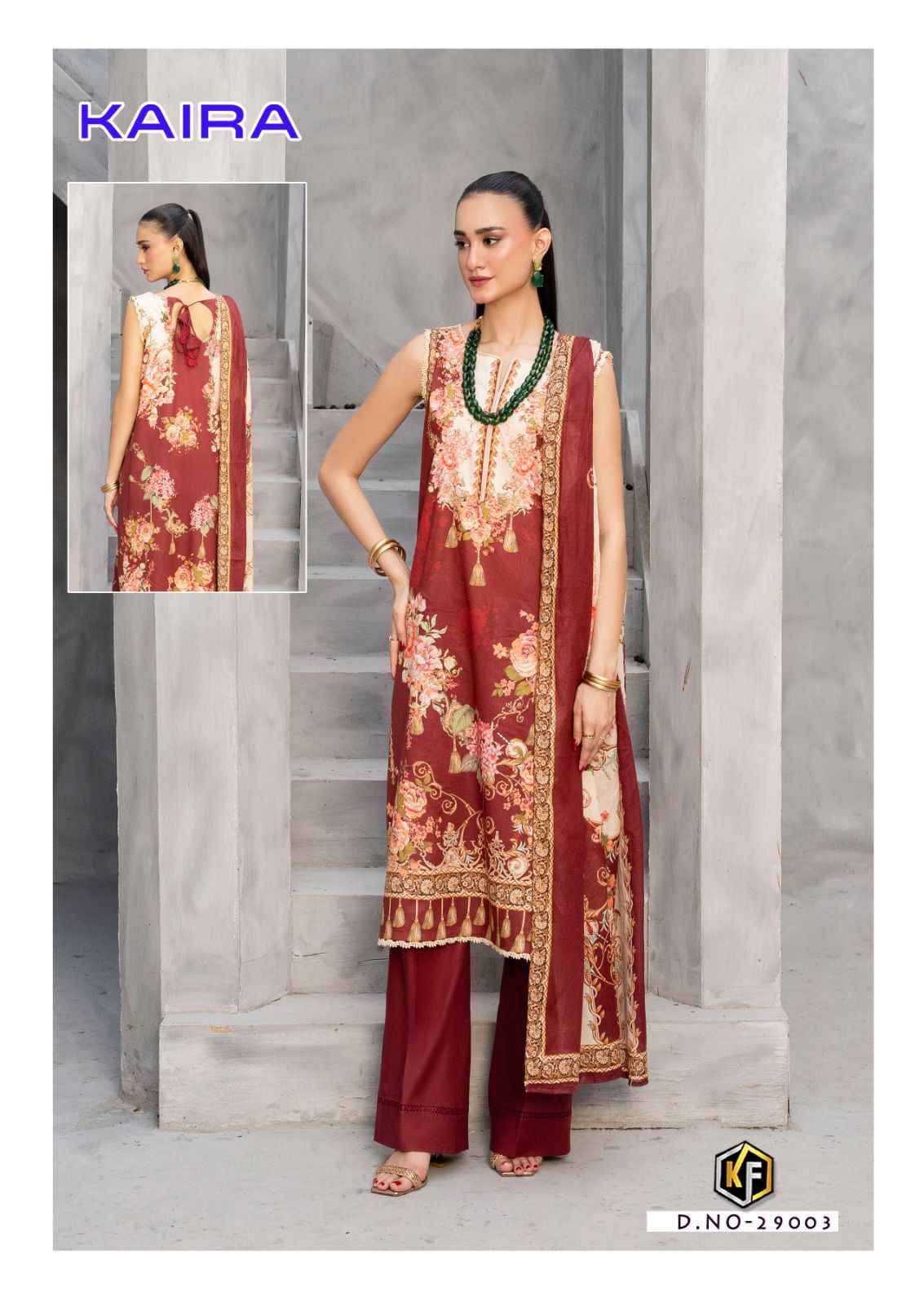 Keval Fab Kaira Vol 29 Lawn Cotton Dress Material 6 pcs Catalogue