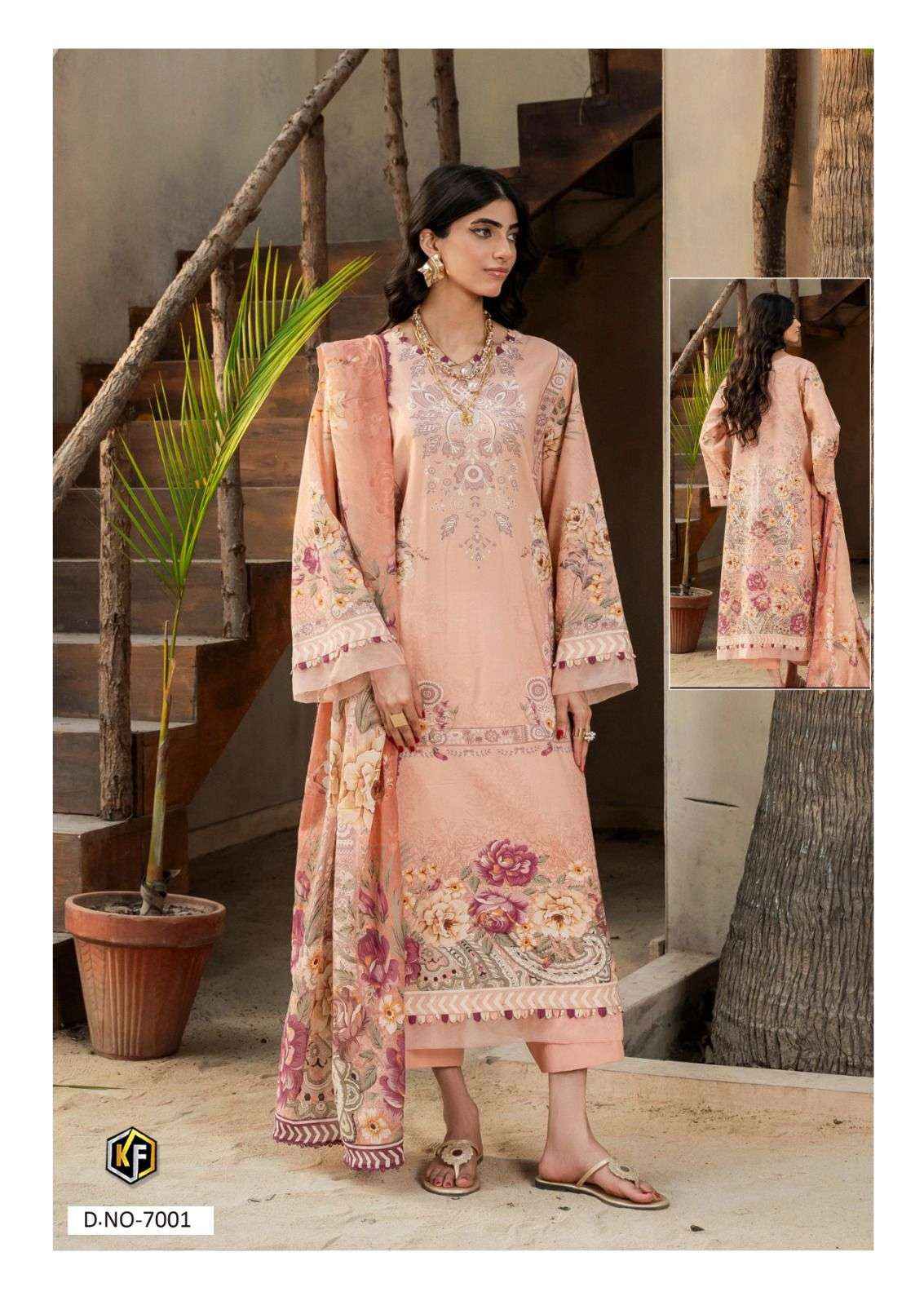 Keval Fab Qurbat Nx Vol 7 Readymade Cotton Dress Material 6 pc Cataloge