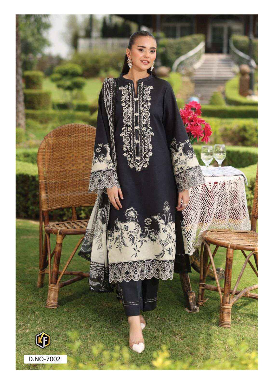 Keval Fab Qurbat Nx Vol 7 Readymade Cotton Dress Material 6 pc Cataloge