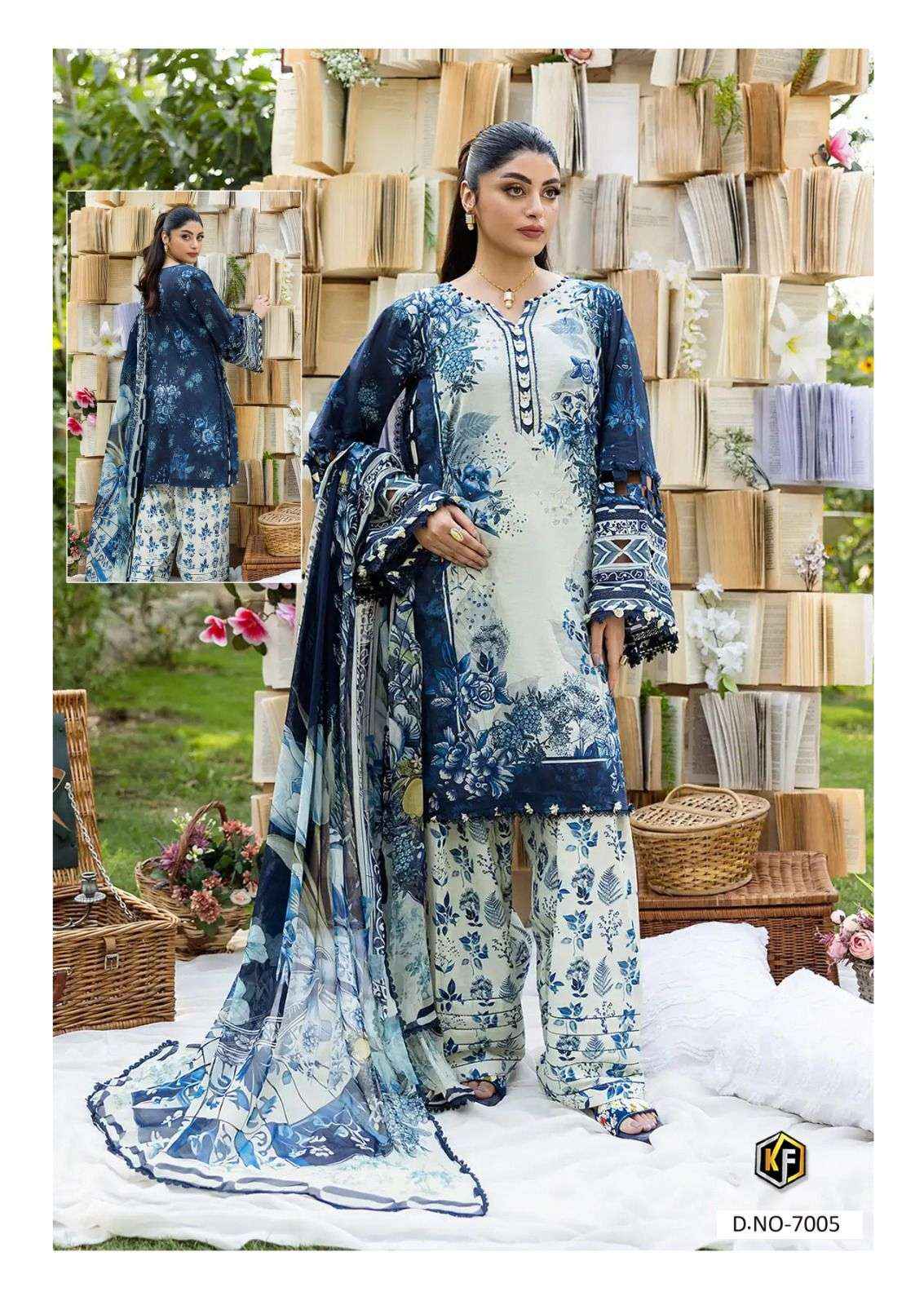Keval Fab Qurbat Nx Vol 7 Readymade Cotton Dress Material 6 pc Cataloge