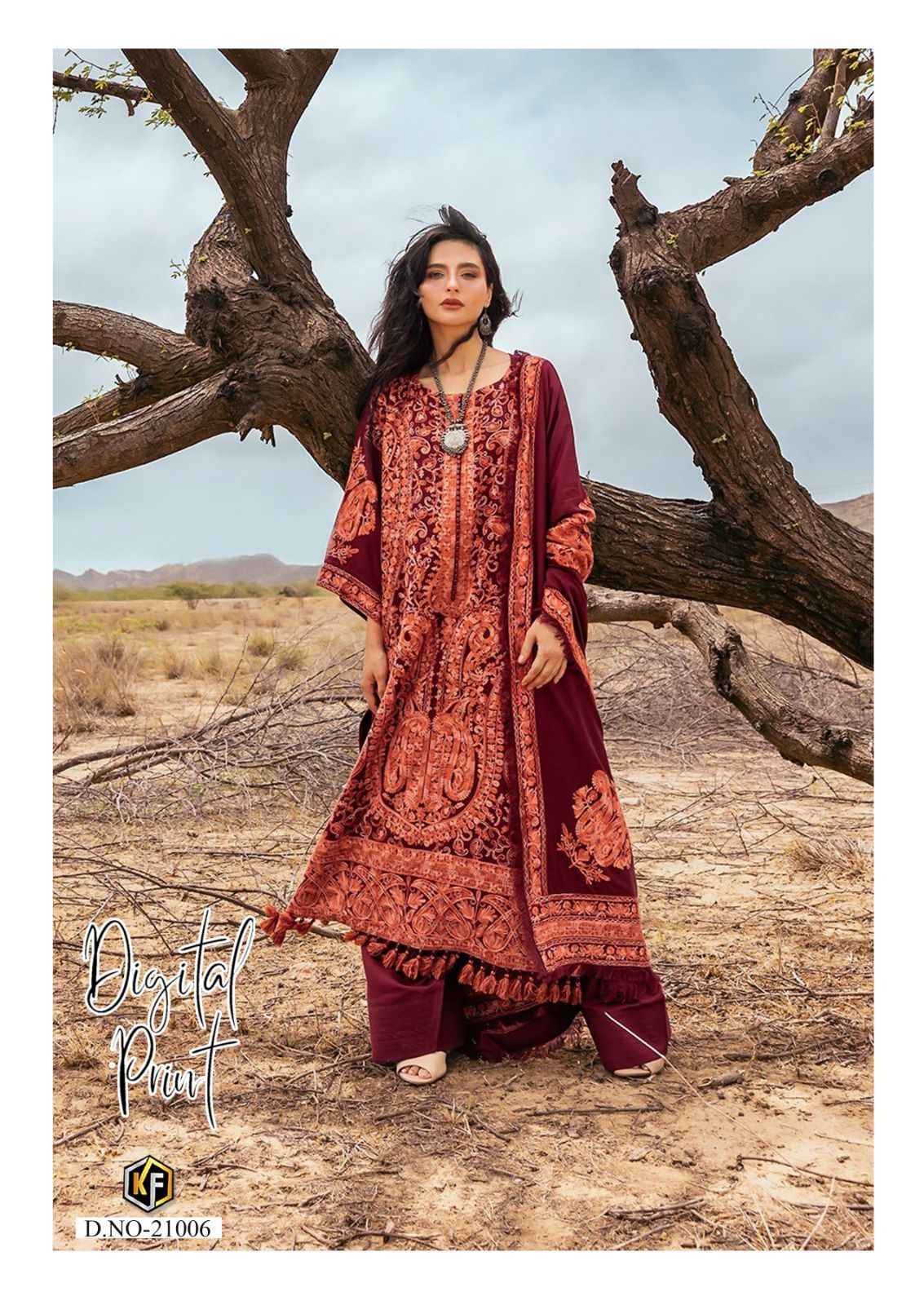 Keval Fab Sobia Nazir Vol 21 Cotton Dress Material 6 pcs Catalogue