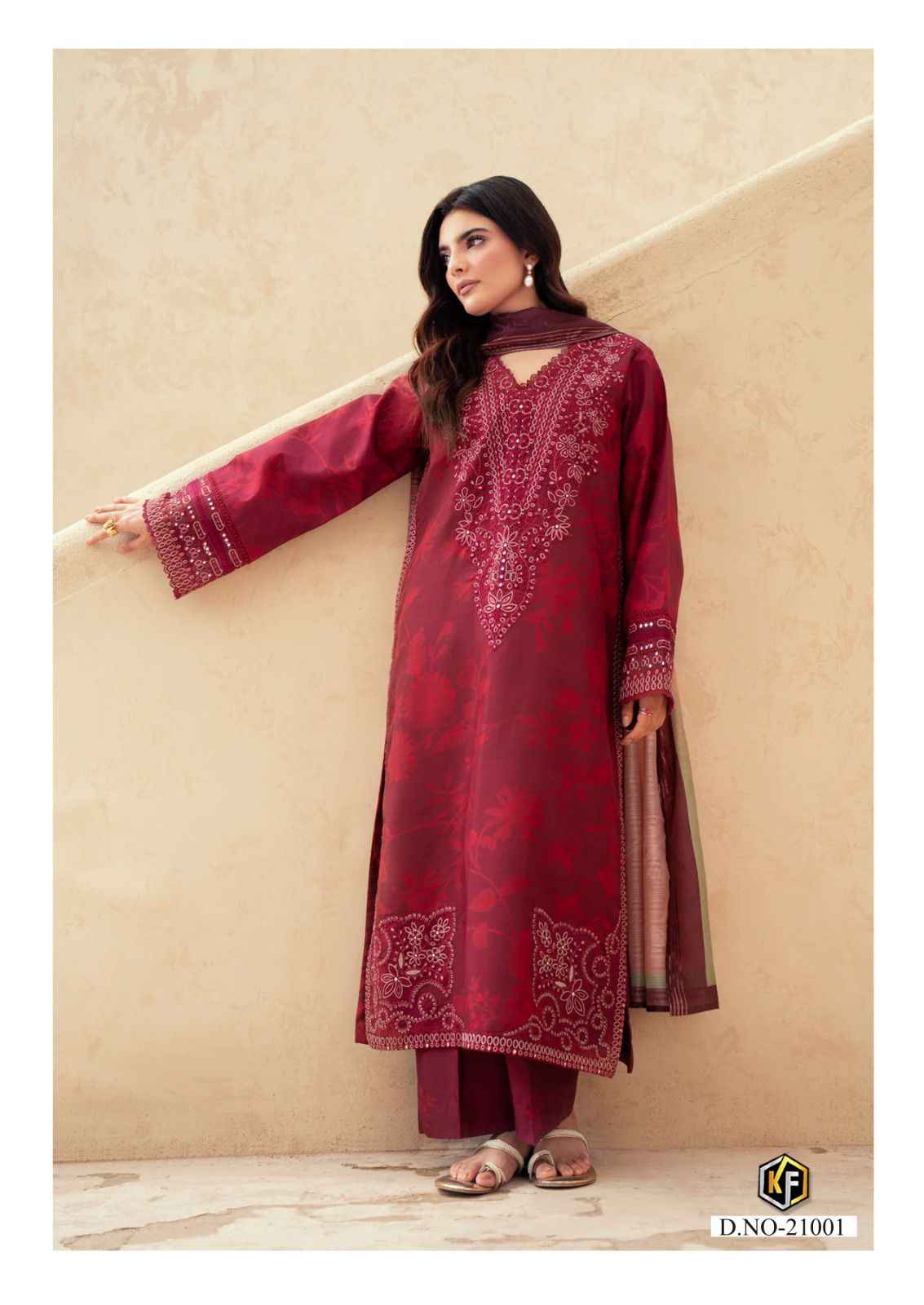 Keval Fab Sobia Nazir Vol 21 Cotton Dress Material 6 pcs Catalogue